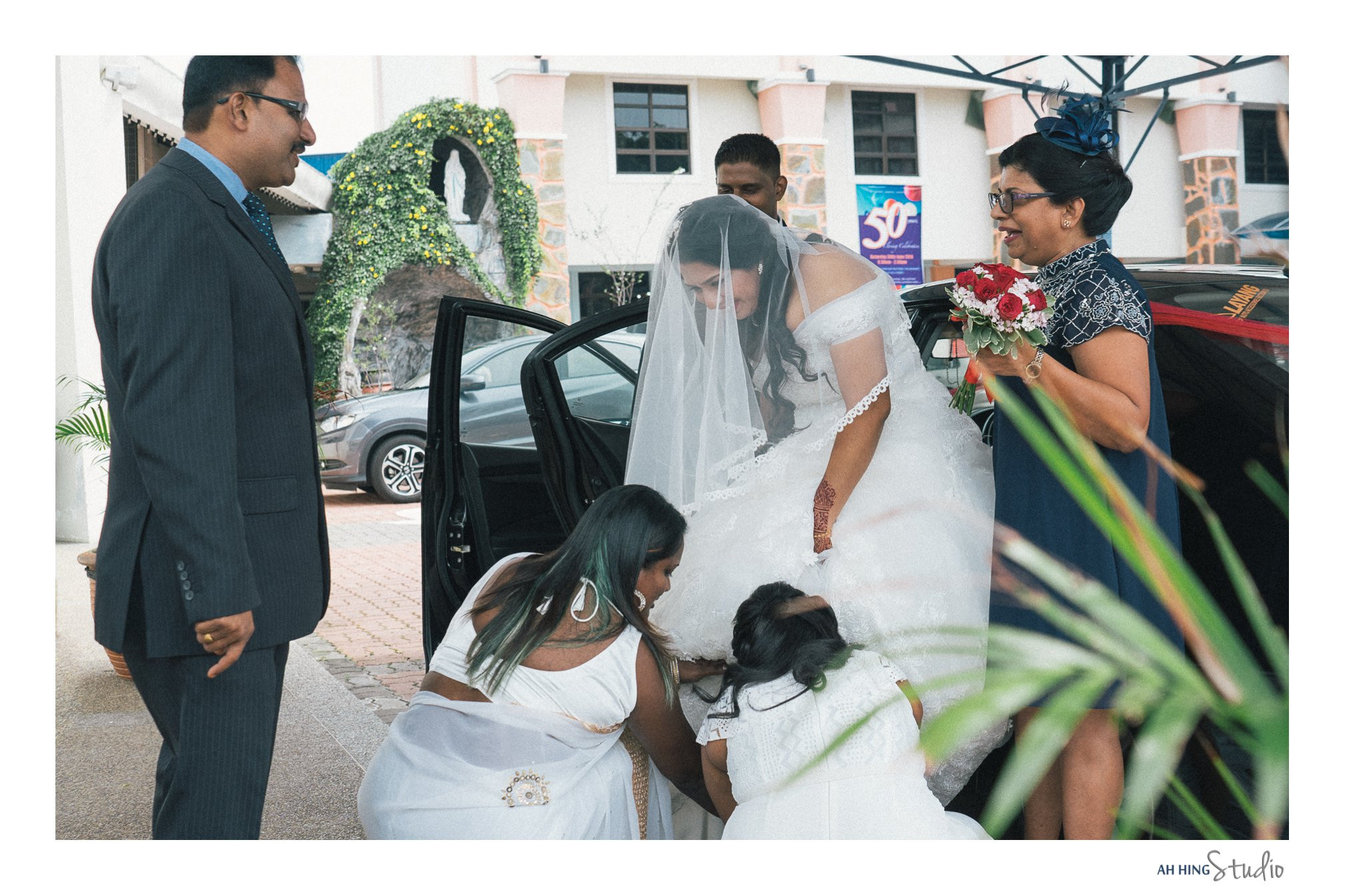 Adrian & Sandra ceremonial, family-centred and calm actual day wedding photography by Famous Bridal Kuantan