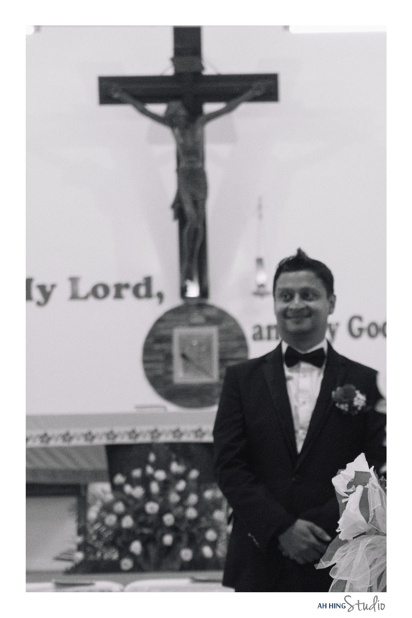 Adrian & Sandra ceremonial, family-centred and calm actual day wedding photography by Famous Bridal Kuantan
