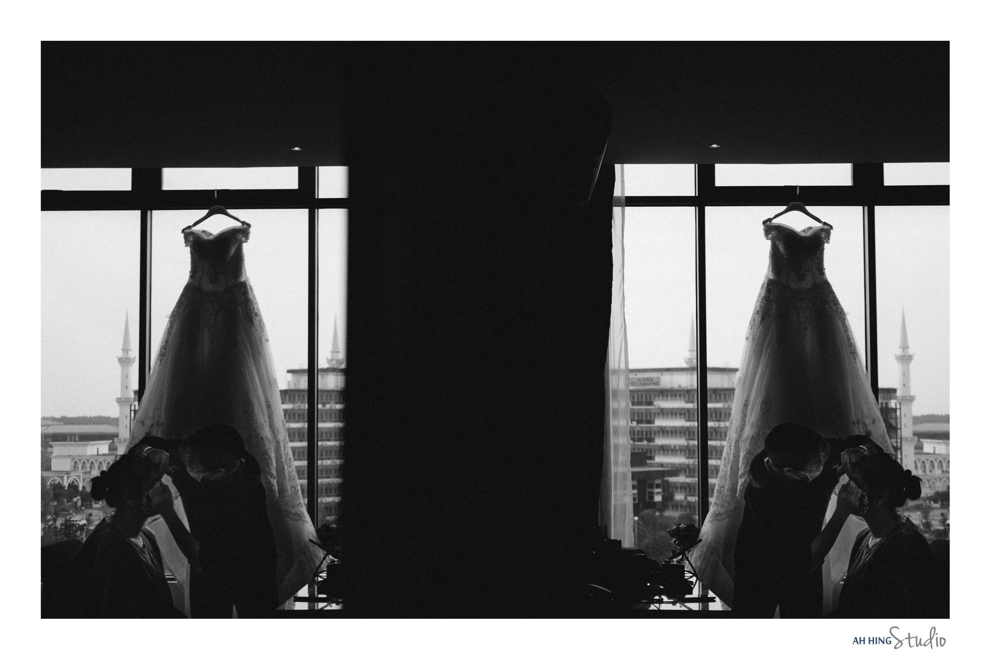 Adrian & Sandra ceremonial, family-centred and calm actual day wedding photography by Famous Bridal Kuantan