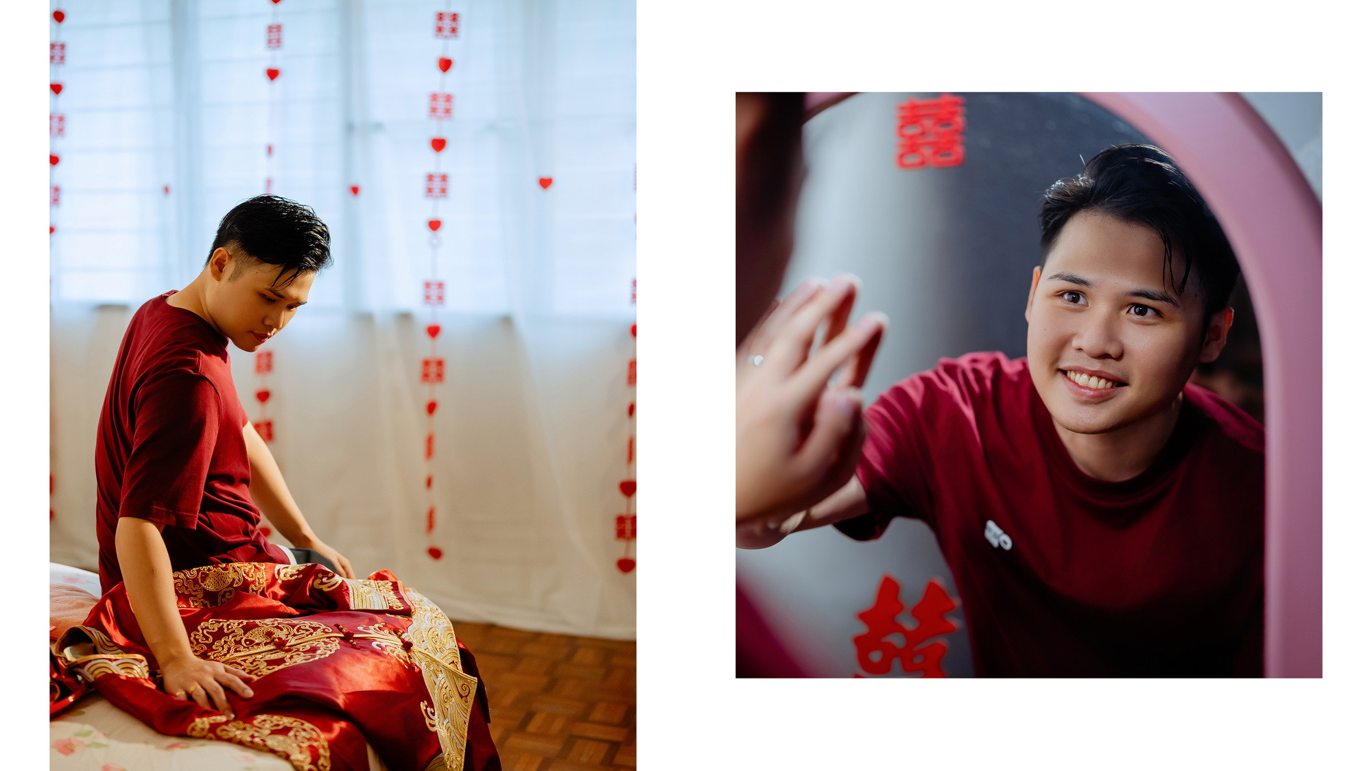 Su Leng & Sook Yin complete, family-centred and documentary actual day wedding photography by Famous Bridal Kuantan