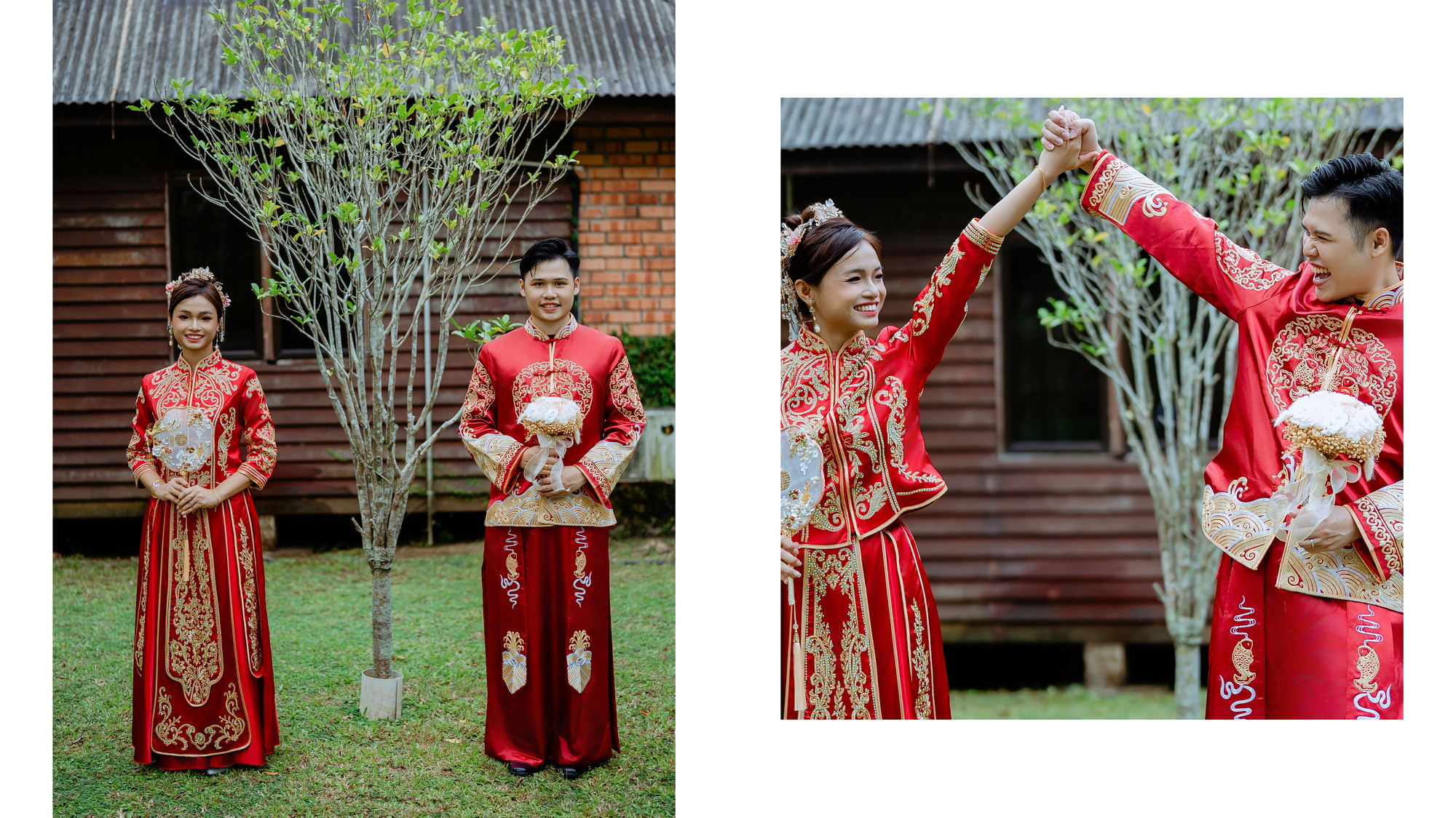 Su Leng & Sook Yin complete, family-centred and documentary actual day wedding photography by Famous Bridal Kuantan