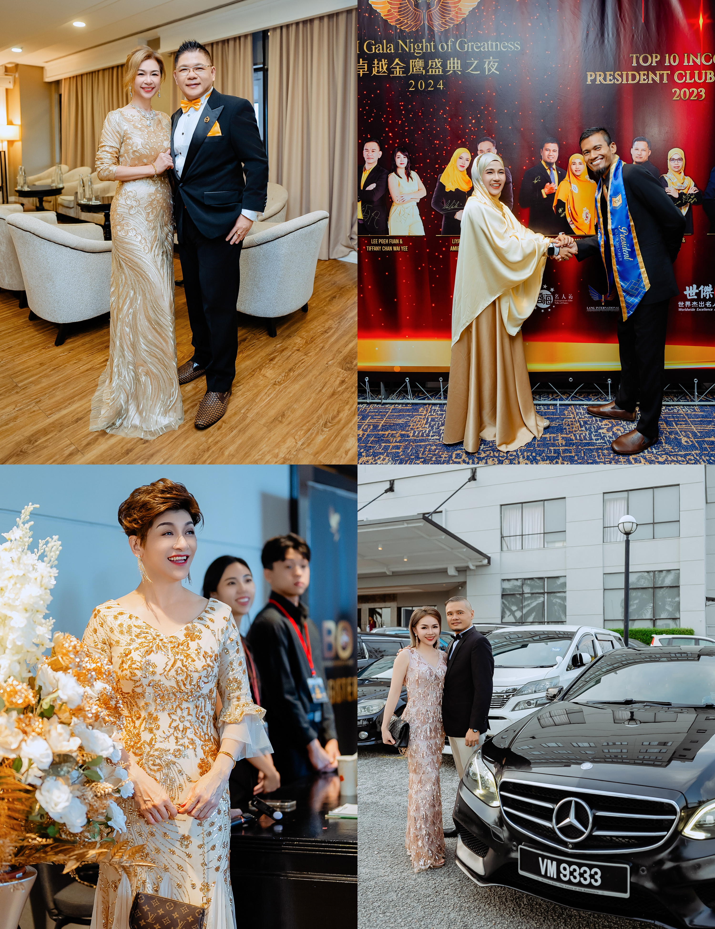 BOInternational Forever Living 2024 Gala Night gala dinner venue atmosphere photo, social-media-ready frame frame 13, by Famous Bridal Kuantan