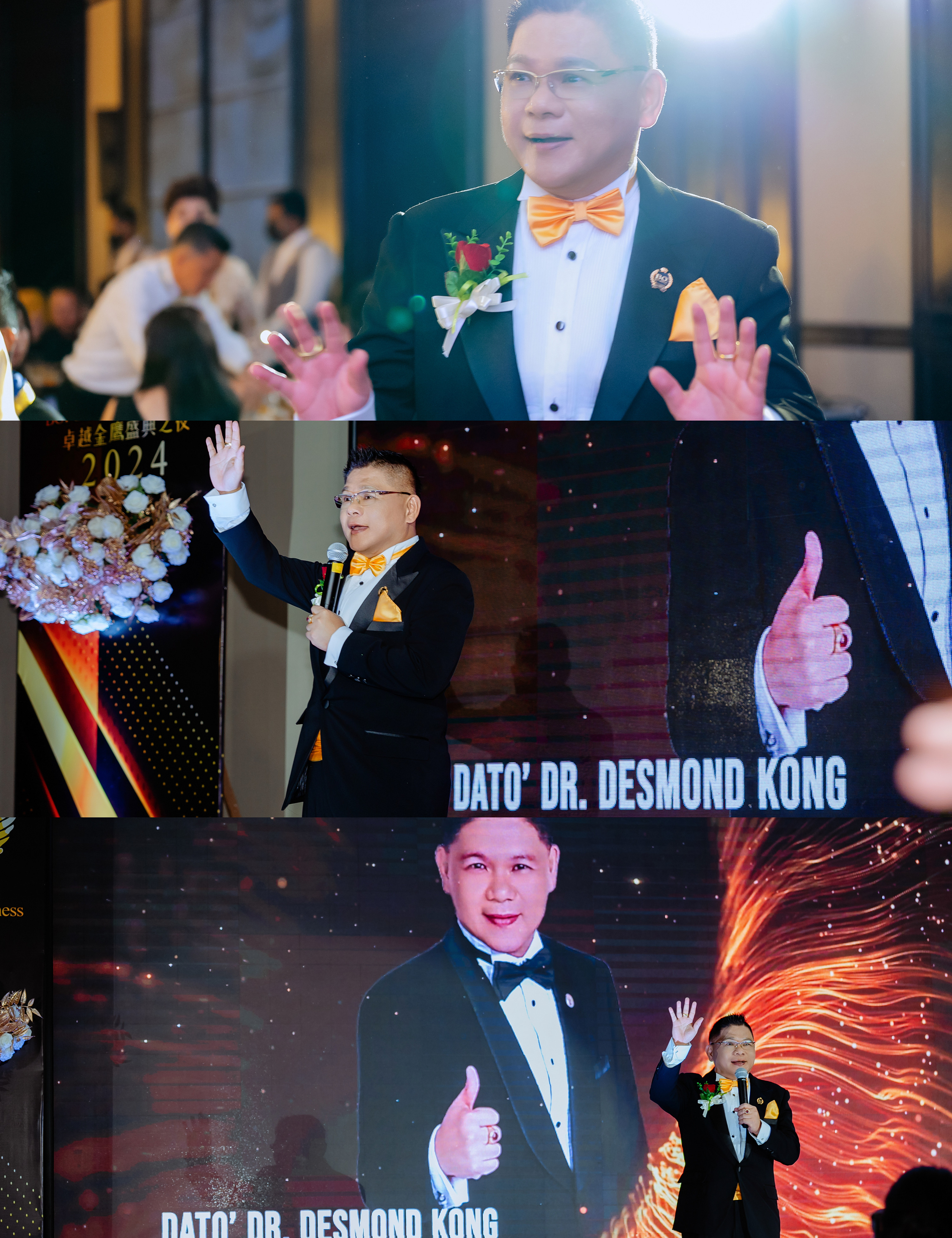 BOInternational Forever Living 2024 Gala Night gala dinner award presentation photo, people-focused moment frame 02, by Famous Bridal Kuantan