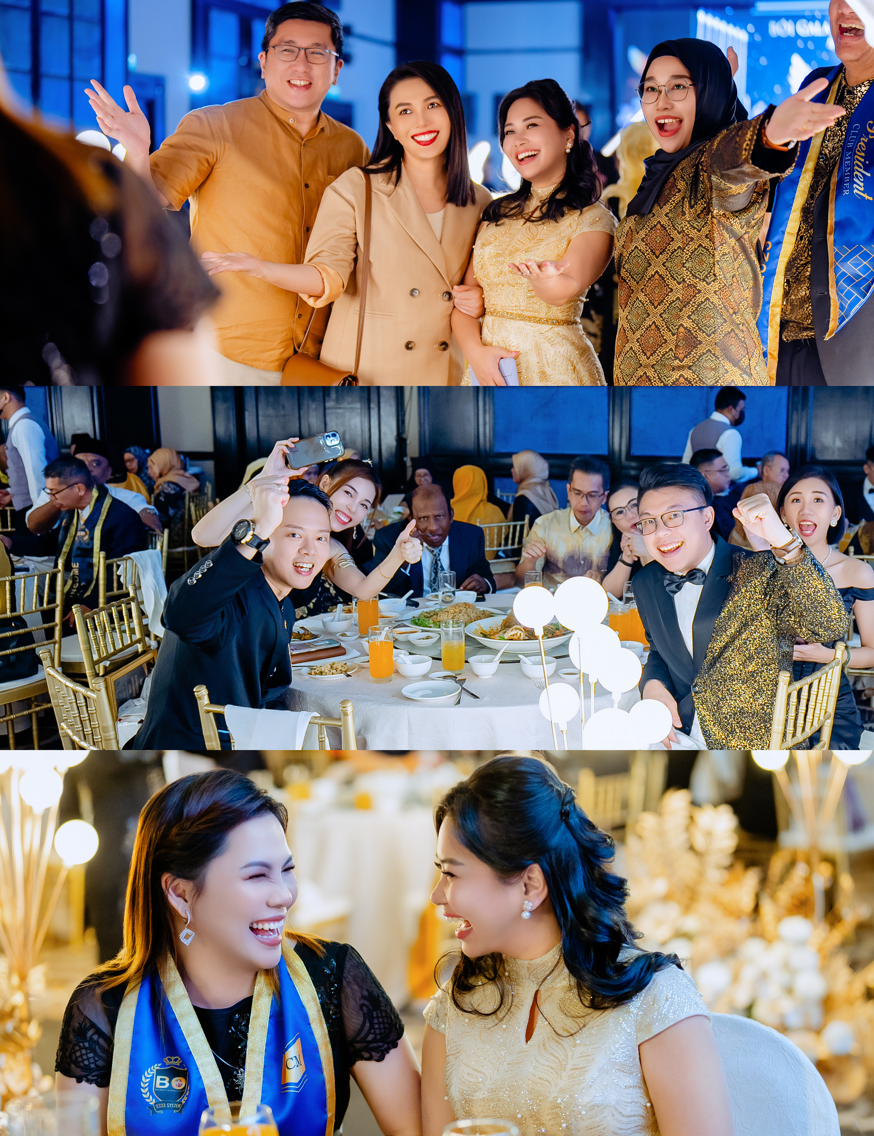 BOInternational Forever Living 2024 Gala Night gala dinner stage speaker photo, reporting image frame 04, by Famous Bridal Kuantan