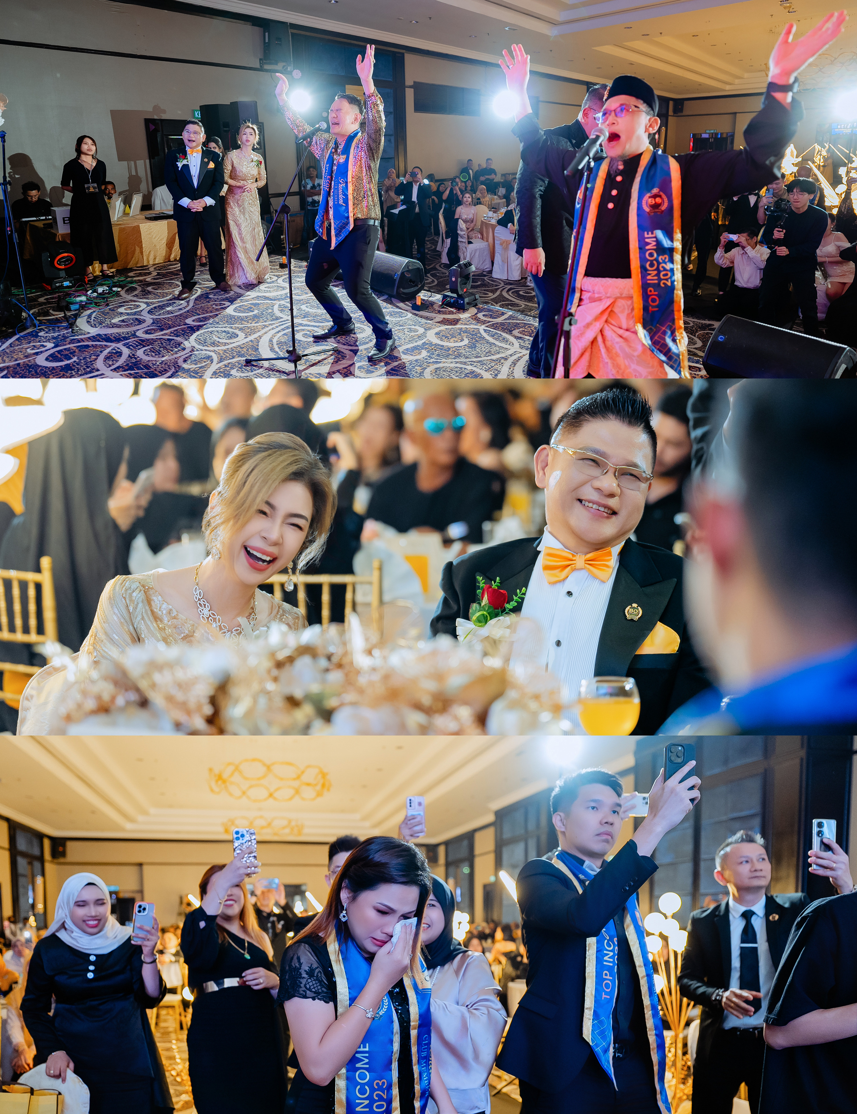 BOInternational Forever Living 2024 Gala Night gala dinner stage speaker photo, event atmosphere frame 08, by Famous Bridal Kuantan