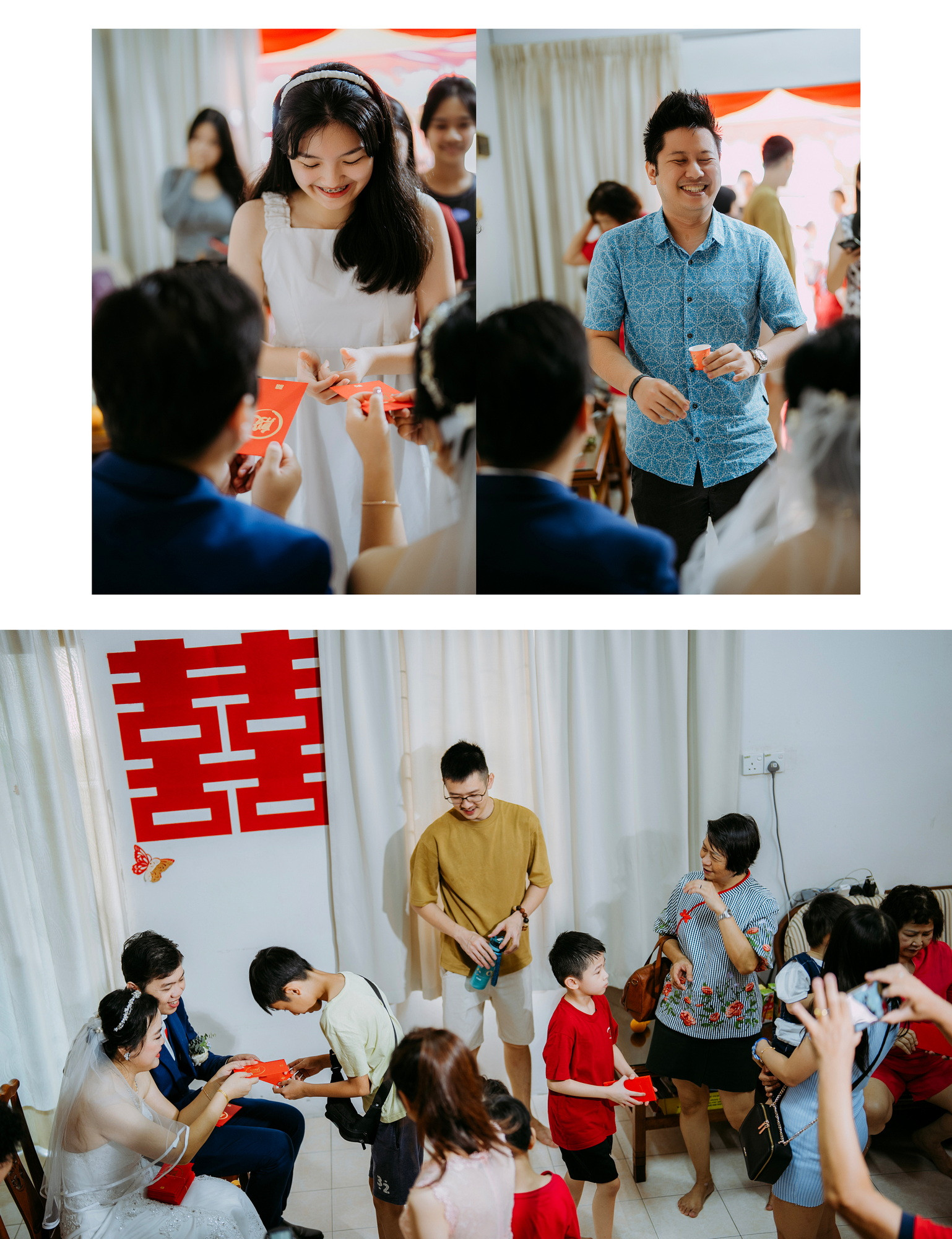 Calvin Yin & Vicky Phong family blessing wedding portrait, guided portrait sequence frame 06, by Famous Bridal Kuantan