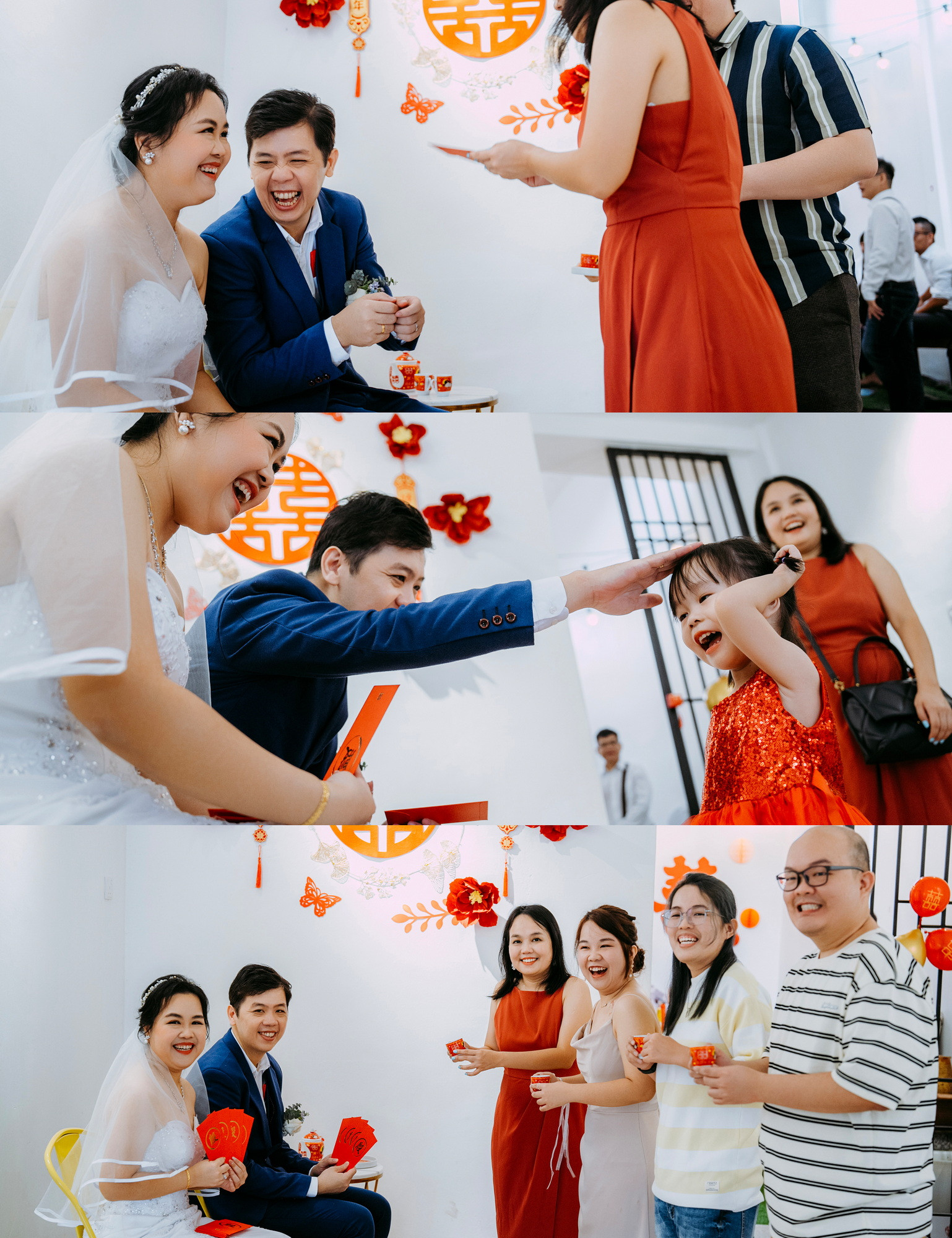 Calvin Yin & Vicky Phong traditional Chinese wedding detail, quiet in-between moment frame 10, by Famous Bridal Kuantan