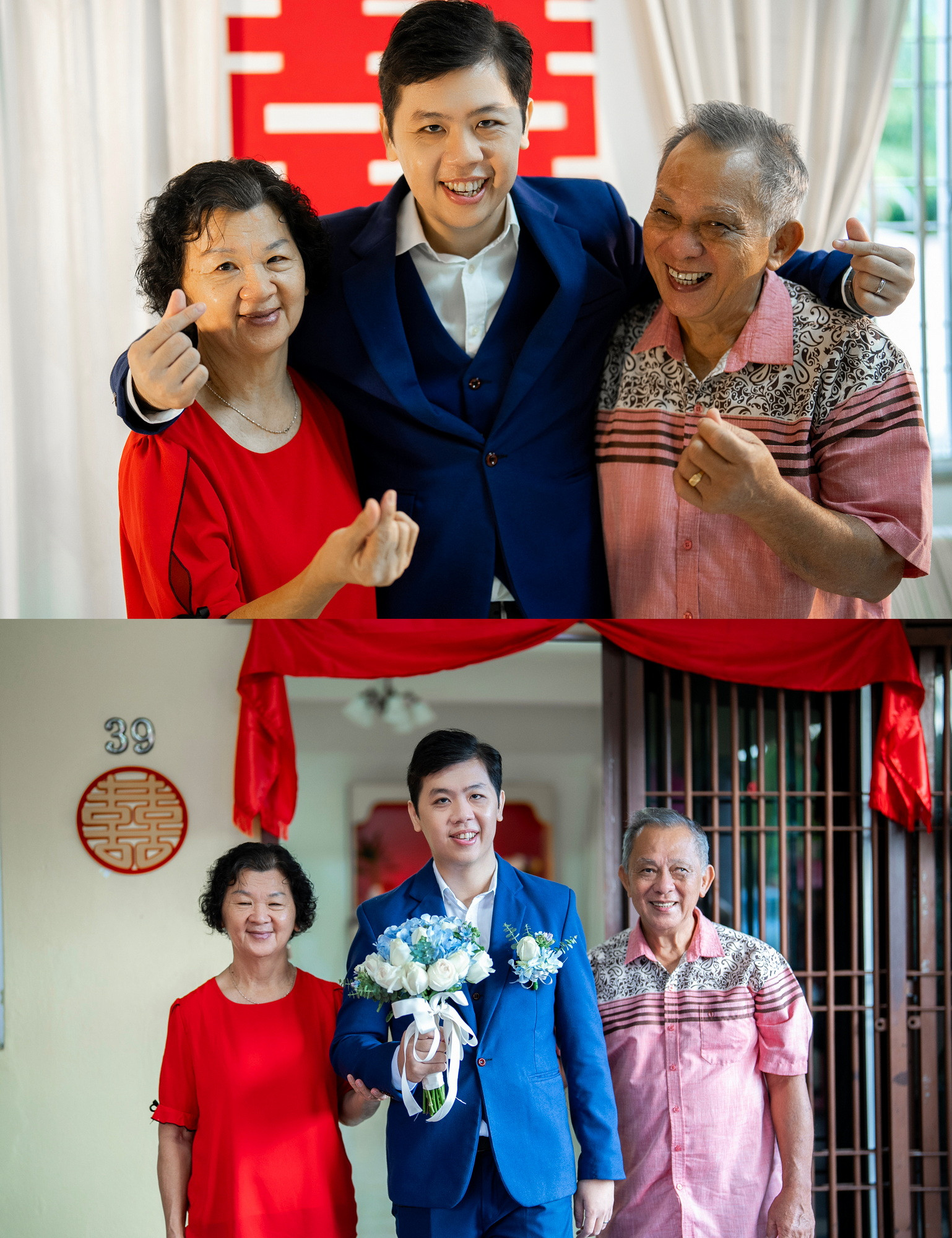 Calvin Yin & Vicky Phong natural bride and groom portrait, guided portrait sequence frame 22, by Famous Bridal Kuantan