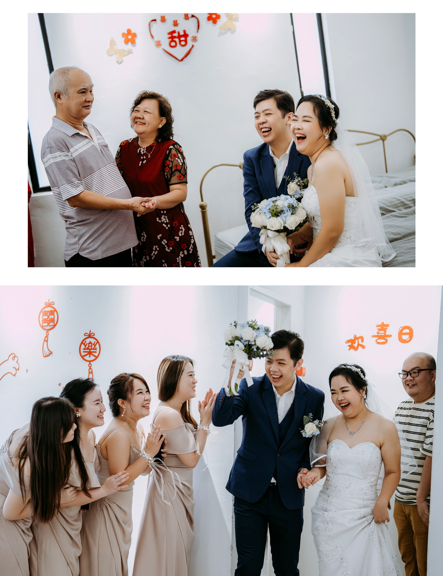 Calvin Yin & Vicky Phong romantic wedding couple portrait, album detail frame 20, by Famous Bridal Kuantan
