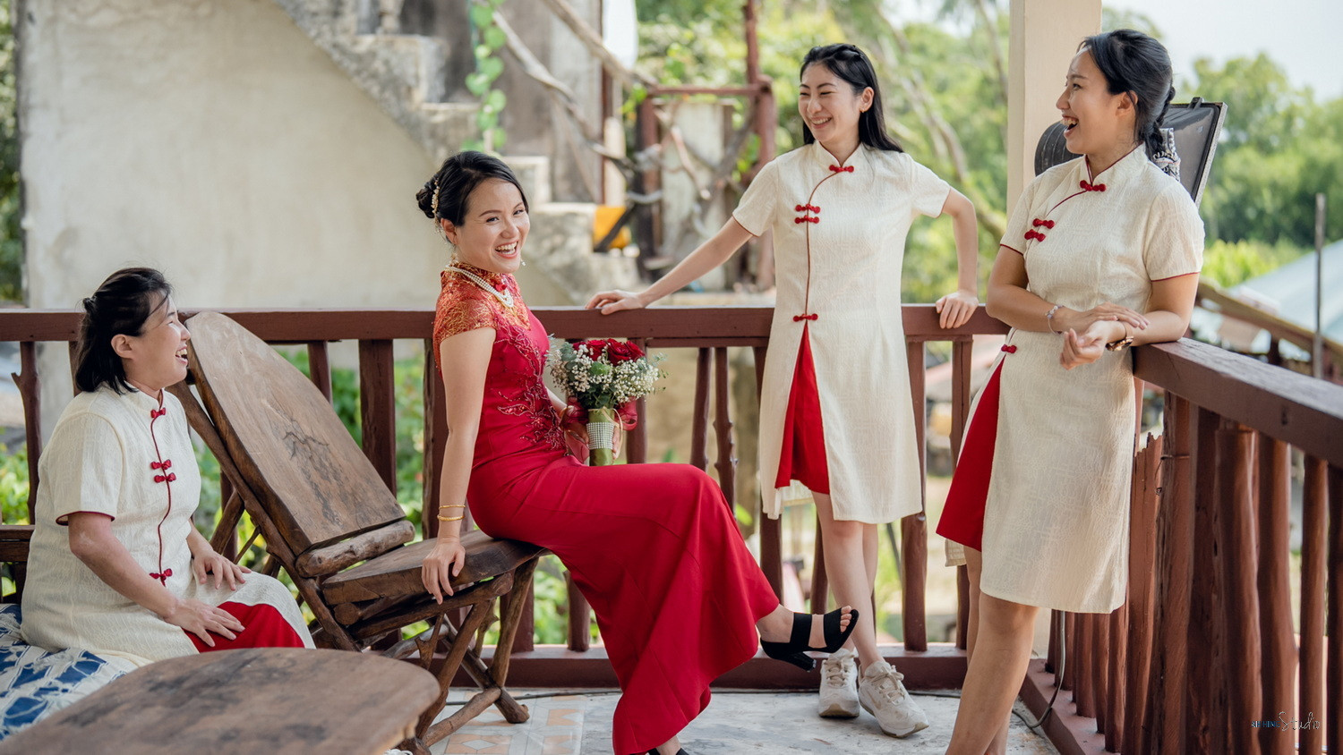 Dario & Adeline candid wedding celebration moment, story opener frame 89, by Famous Bridal Kuantan