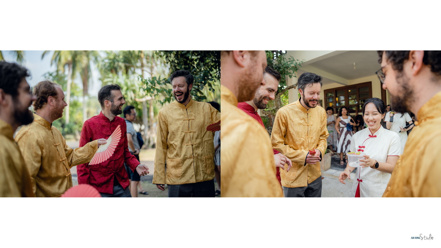 Dario & Adeline wedding gate-crash game moment, celebration rhythm frame 47, by Famous Bridal Kuantan