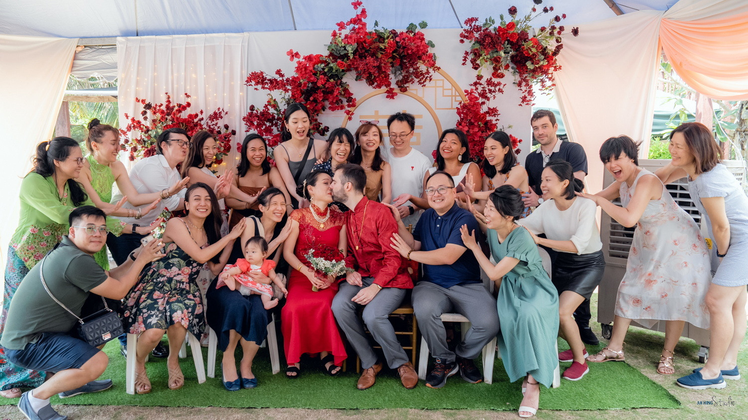 Dario & Adeline wedding gate-crash game moment, celebration rhythm frame 87, by Famous Bridal Kuantan