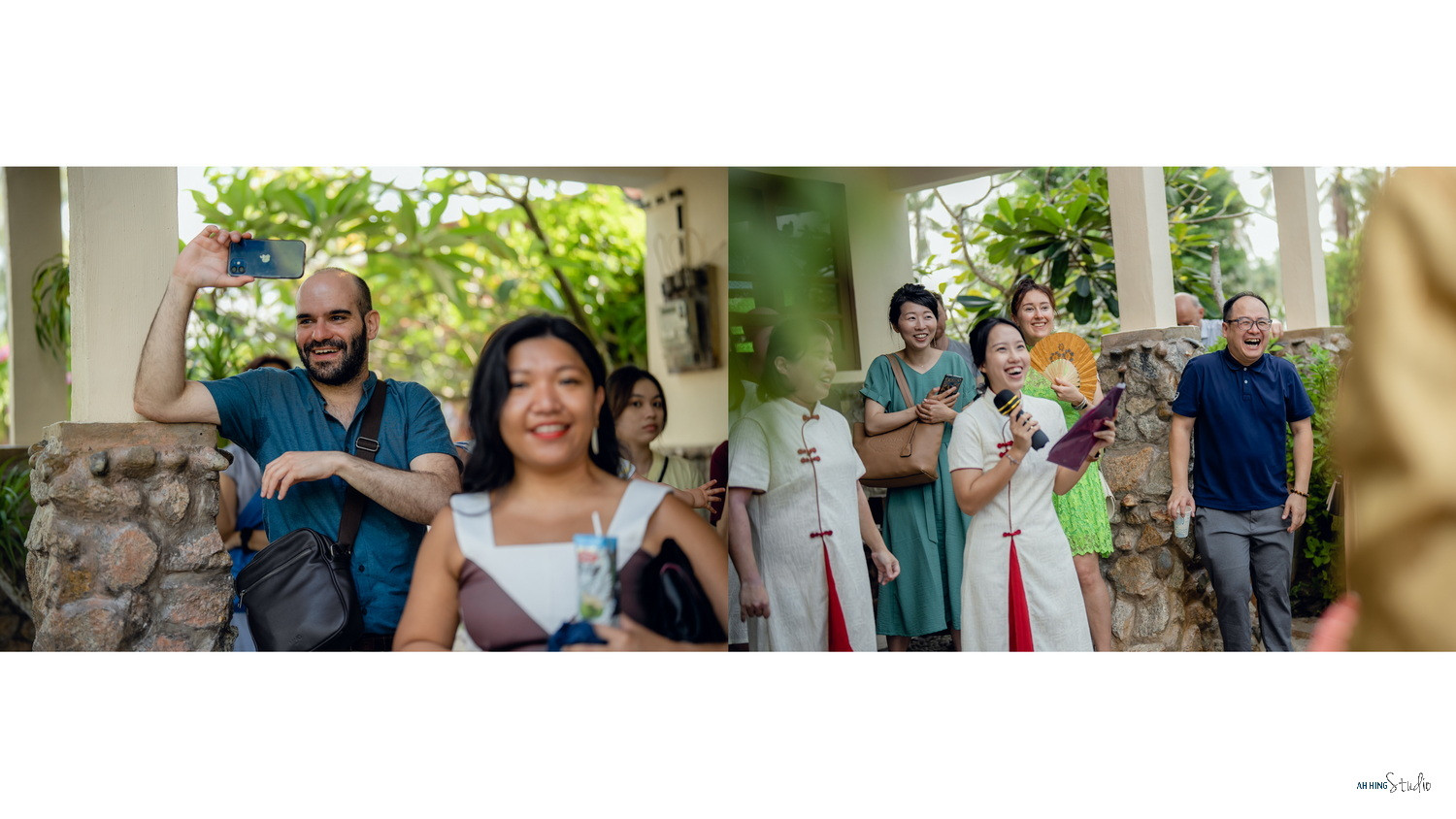 Dario & Adeline guest candid wedding photo, guided portrait sequence frame 38, by Famous Bridal Kuantan