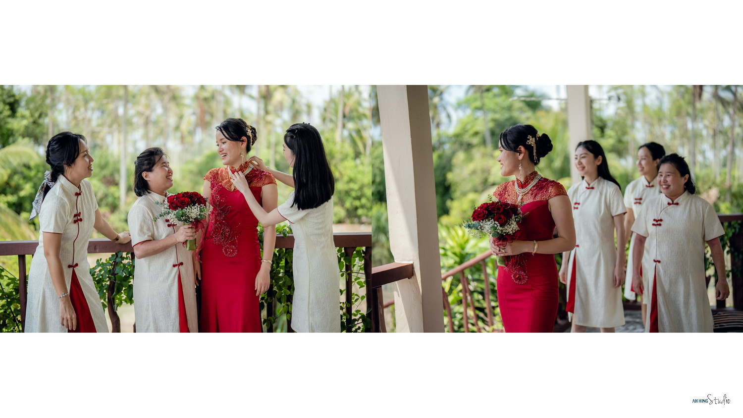 Dario & Adeline traditional Chinese wedding detail, quiet in-between moment frame 90, by Famous Bridal Kuantan