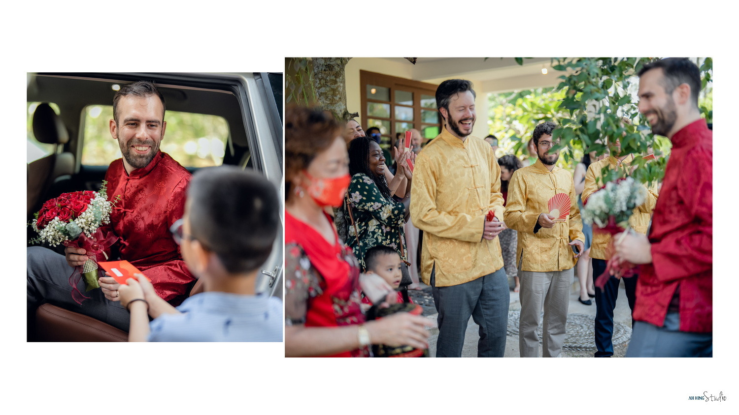 Dario & Adeline wedding reception detail, album detail frame 28, by Famous Bridal Kuantan