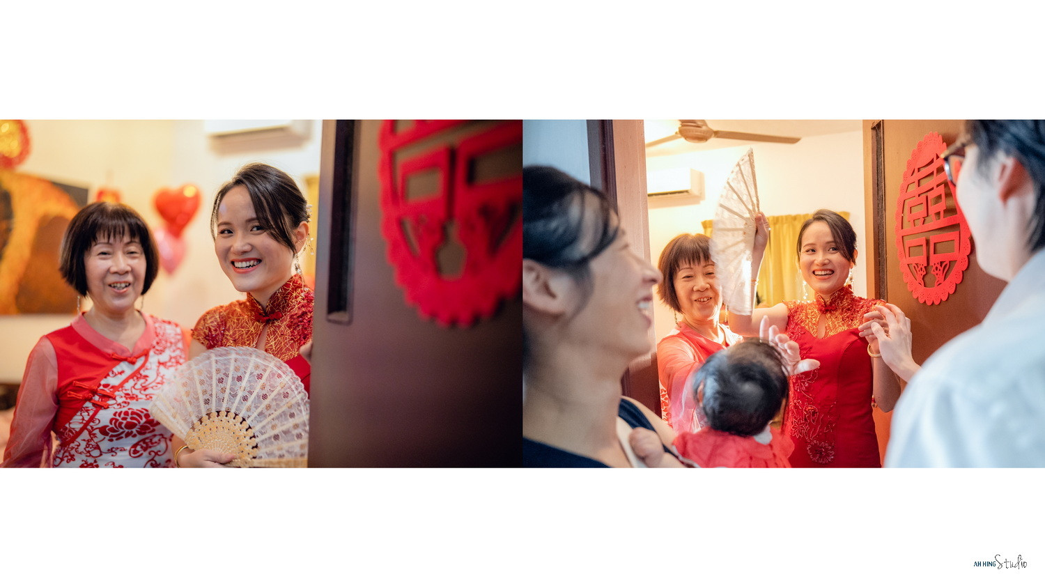 Dario & Adeline Chinese tea ceremony blessing, celebration rhythm frame 23, by Famous Bridal Kuantan