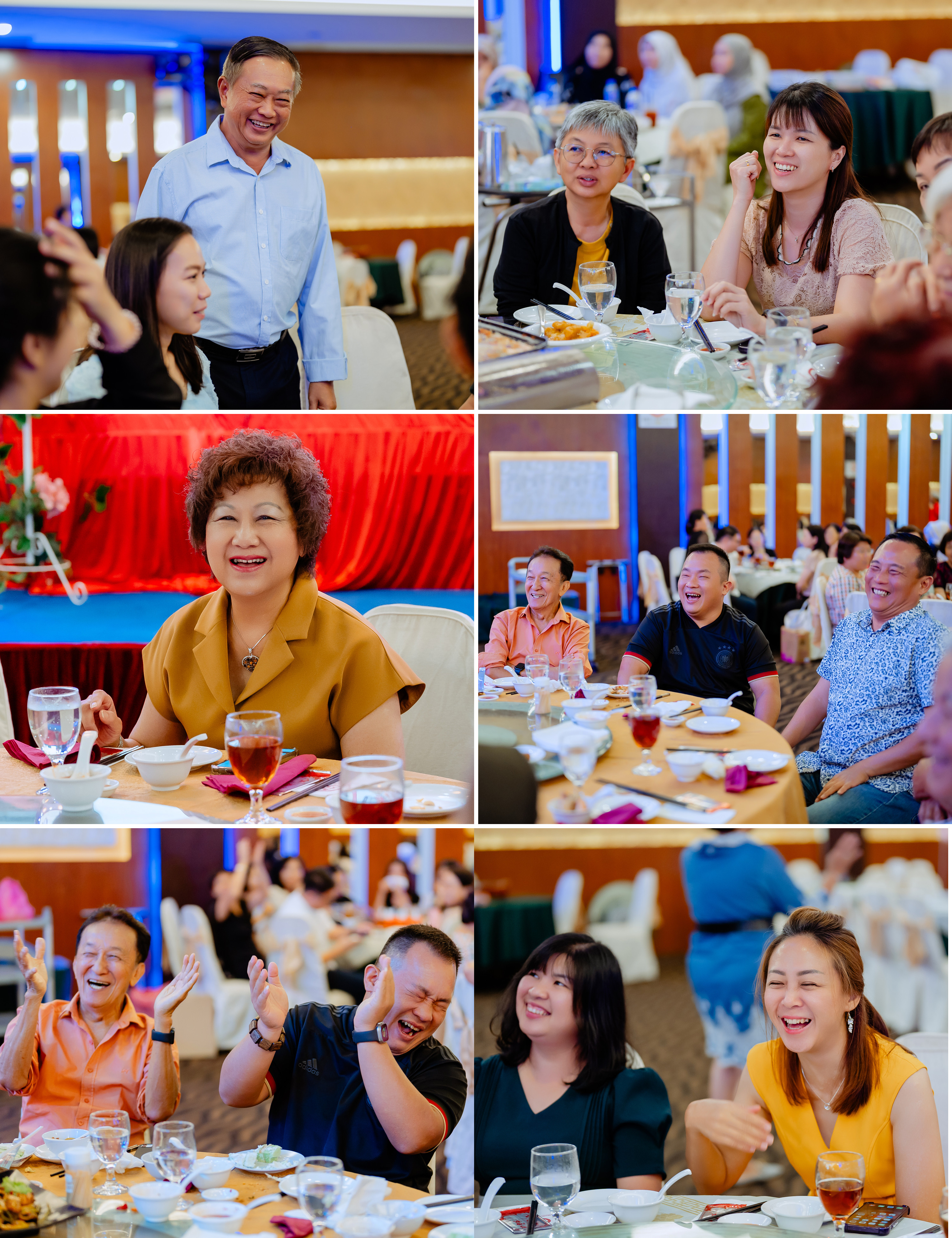 公民学校教师节晚宴 teachers day group photo, reporting image frame 04, by Famous Bridal Kuantan