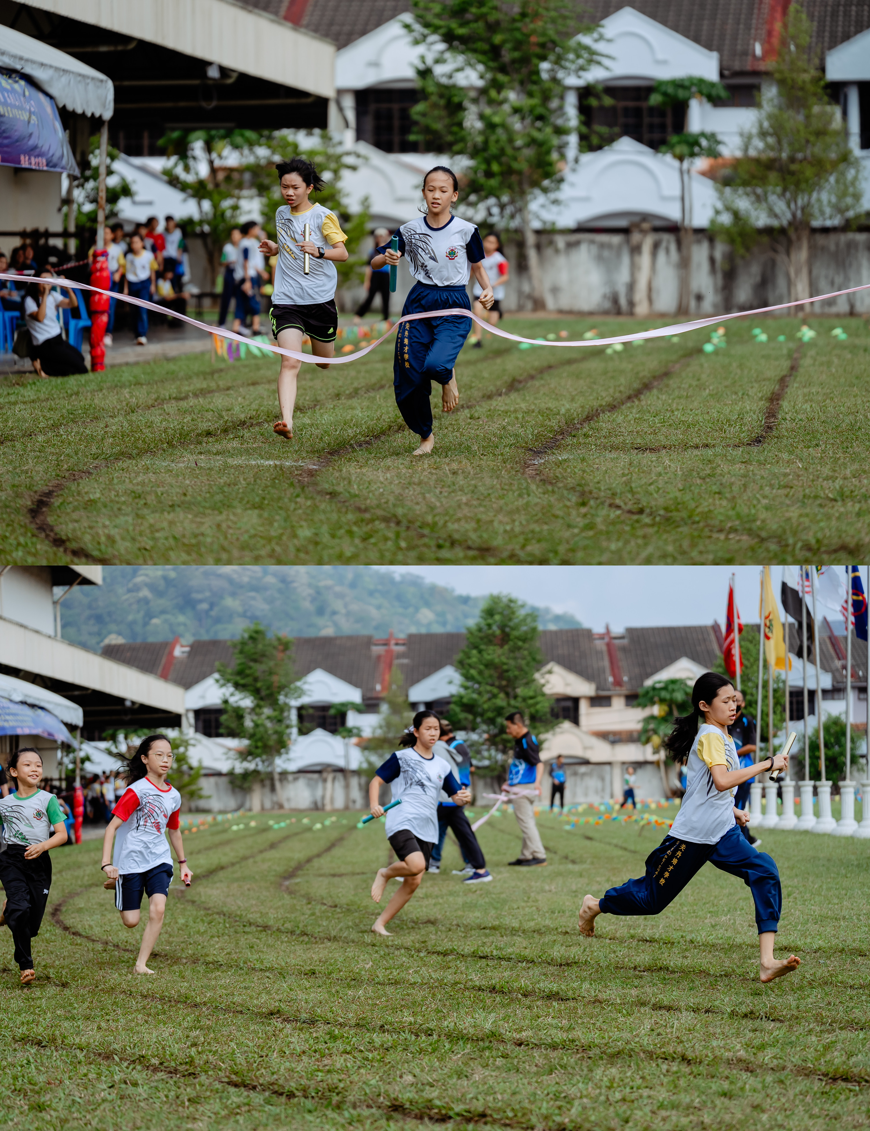 培才运动会 sports day race action photo, program highlight frame 33, by Famous Bridal Kuantan