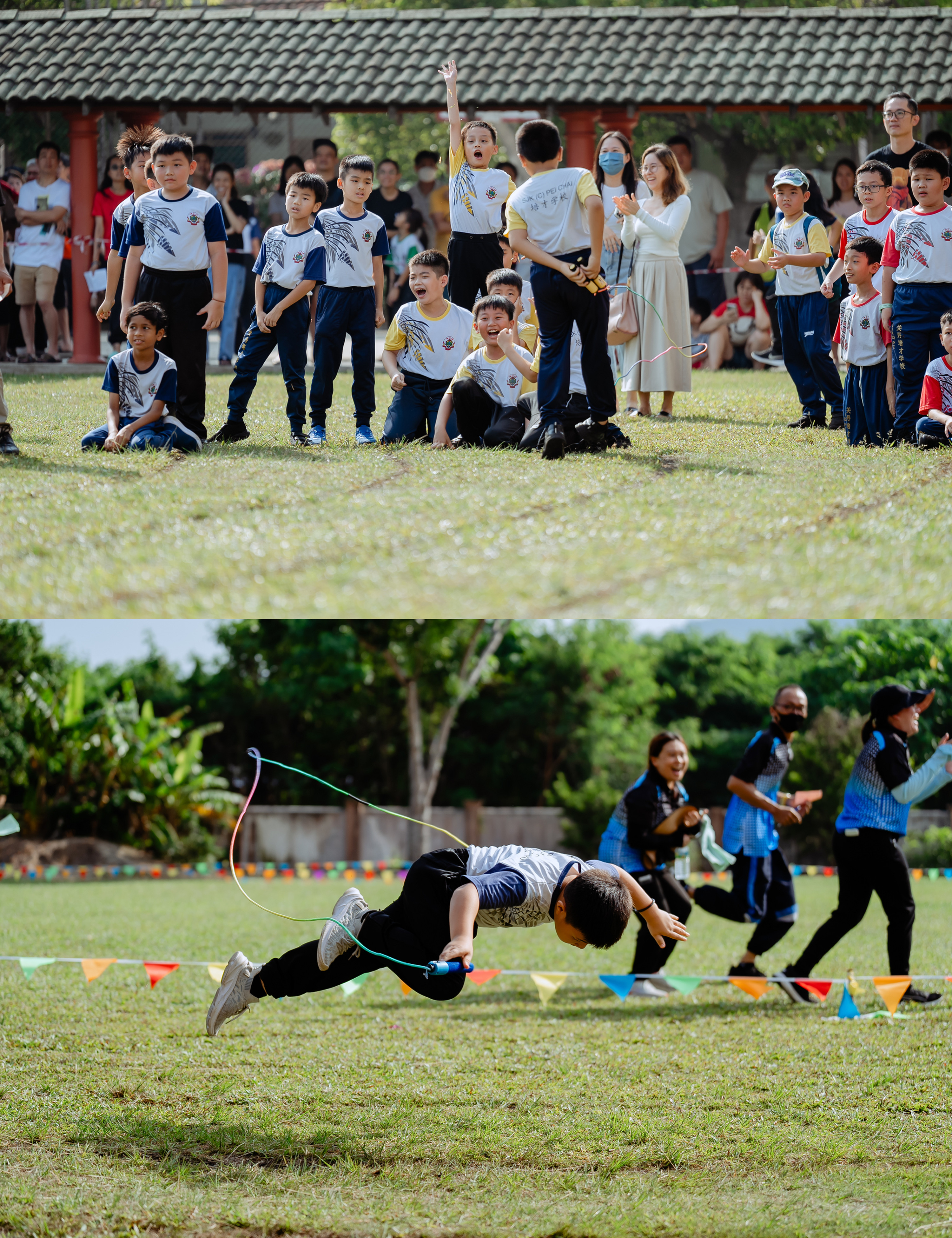 培才运动会 sports day team cheering photo, people-focused moment frame 26, by Famous Bridal Kuantan