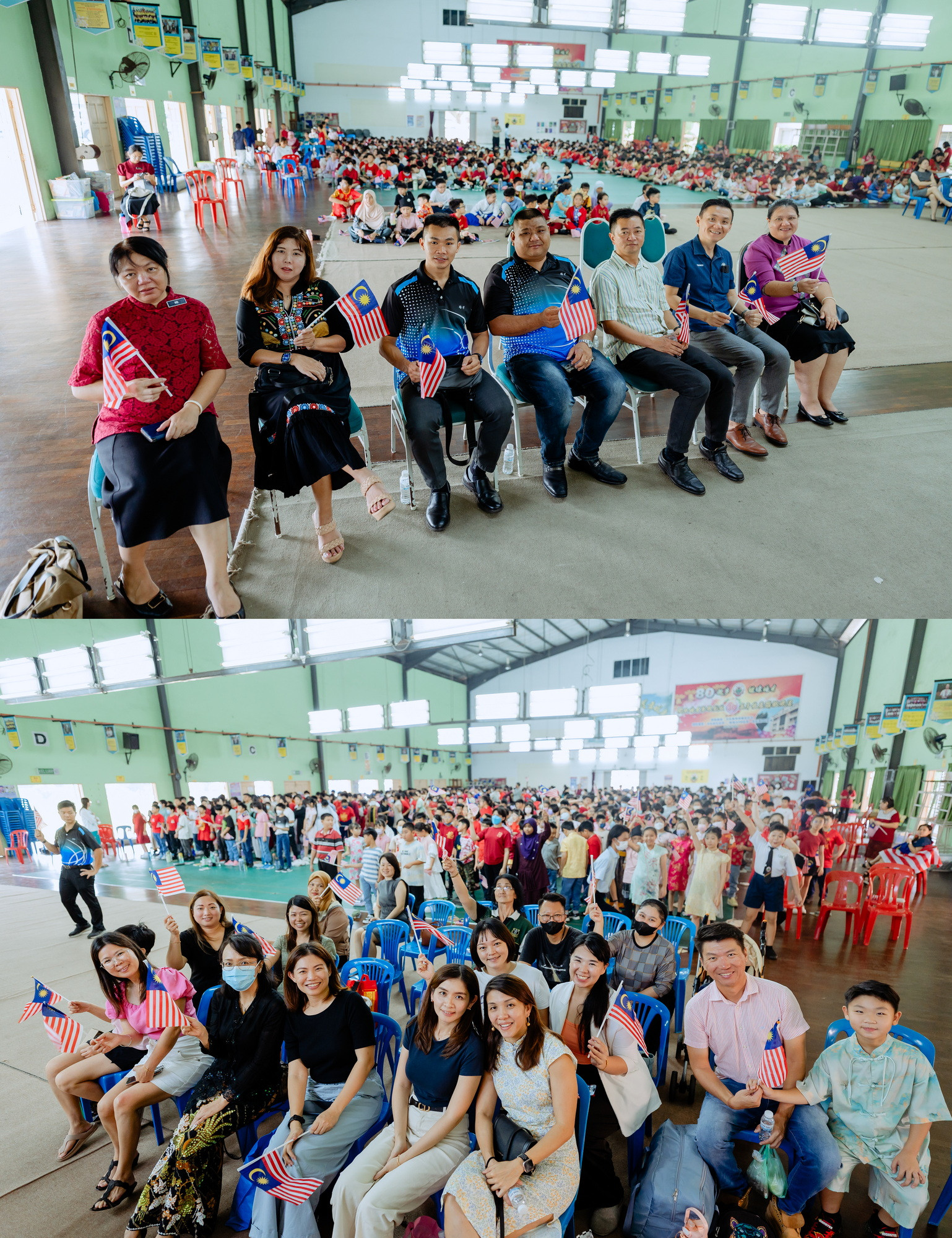 培才华小爱国歌曲歌唱比赛 singing competition group photo, presentation detail frame 07, by Famous Bridal Kuantan