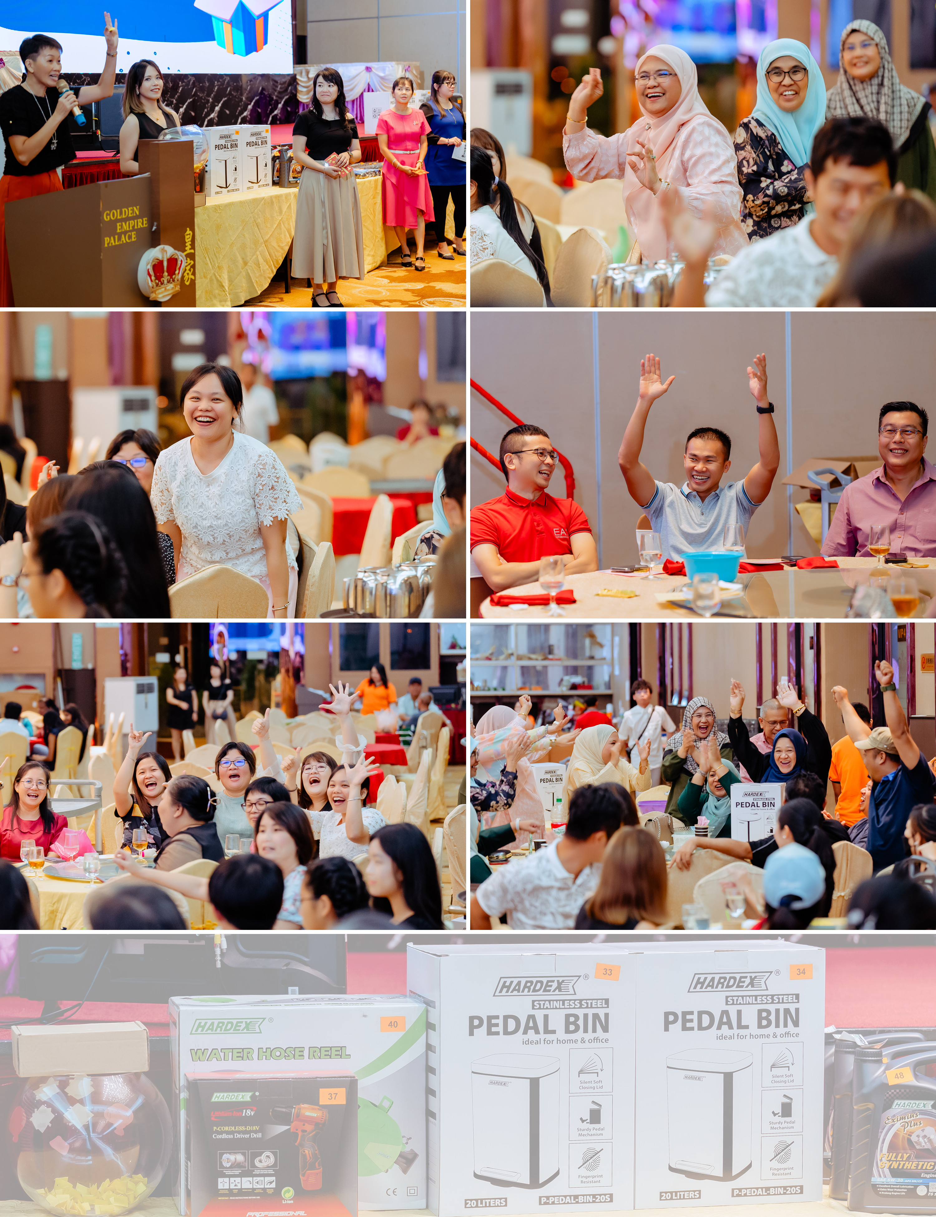 培才华校教师节与运动会慰劳联欢晚宴 teachers day dinner stage program photo, team memory frame 06, by Famous Bridal Kuantan