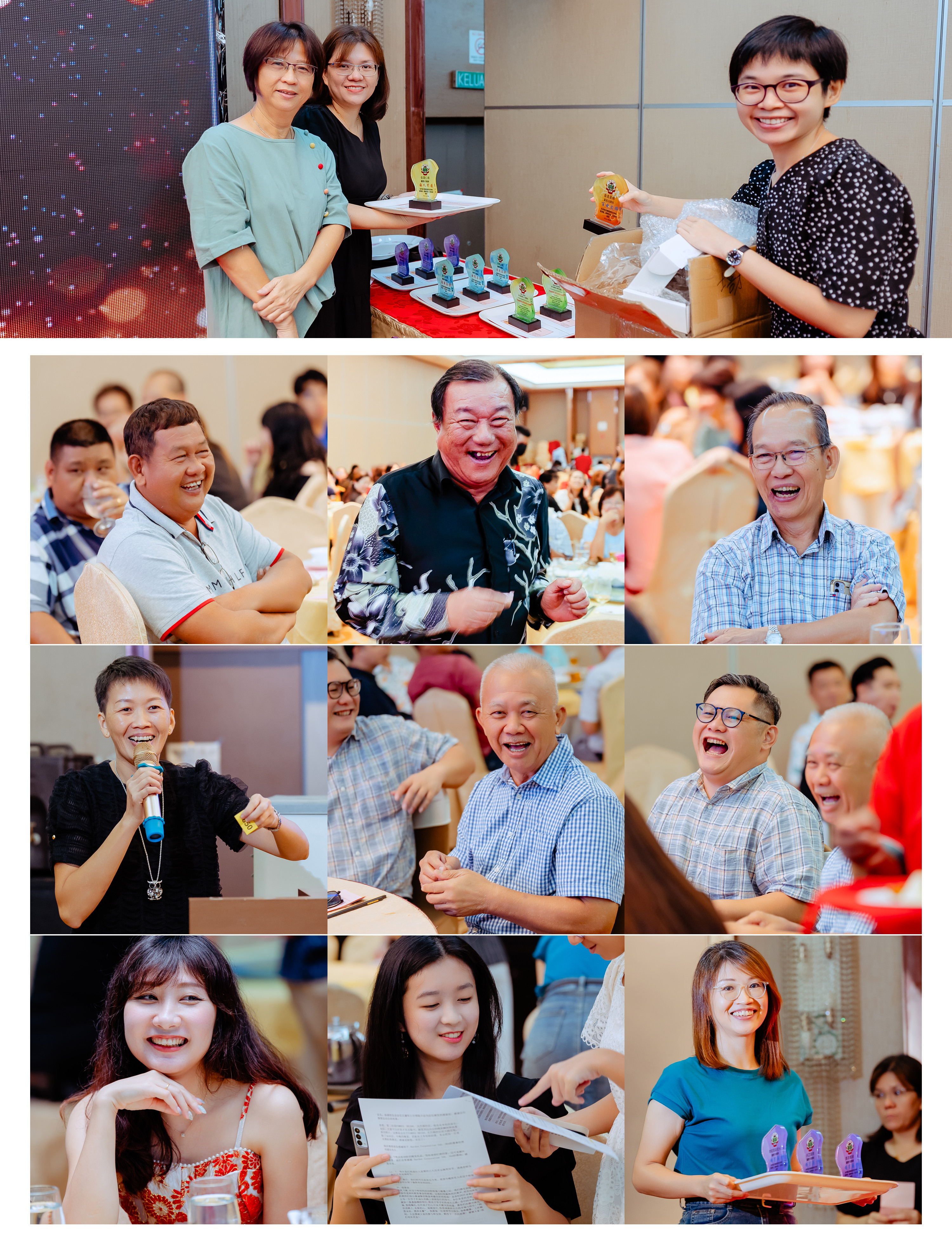 培才华校教师节与运动会慰劳联欢晚宴 teacher appreciation dinner photo, social-media-ready frame frame 05, by Famous Bridal Kuantan