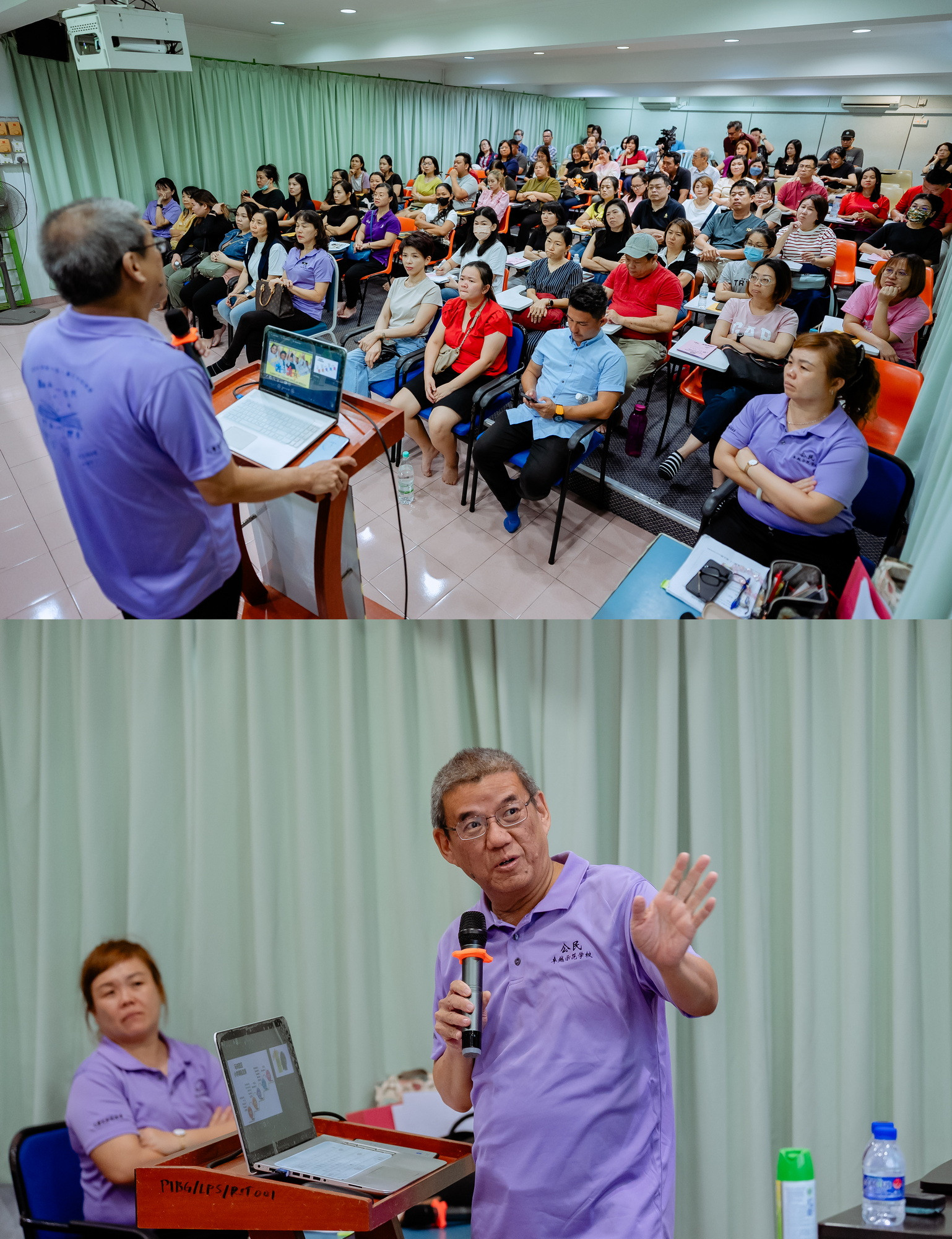 第十届儿童文学阅读营 facilitator with students event photo, people-focused moment frame 18, by Famous Bridal Kuantan