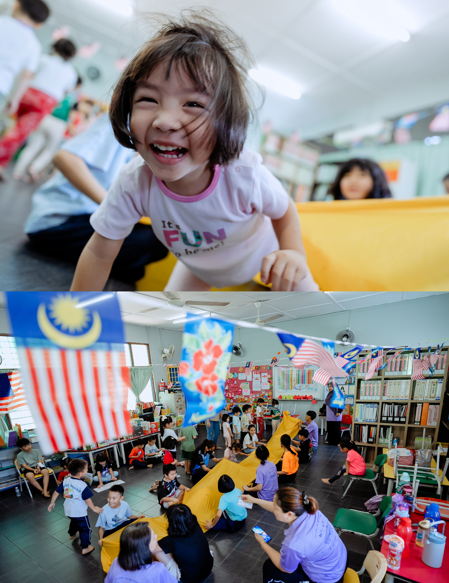 第十届儿童文学阅读营 group learning activity photo, venue context frame 11, by Famous Bridal Kuantan