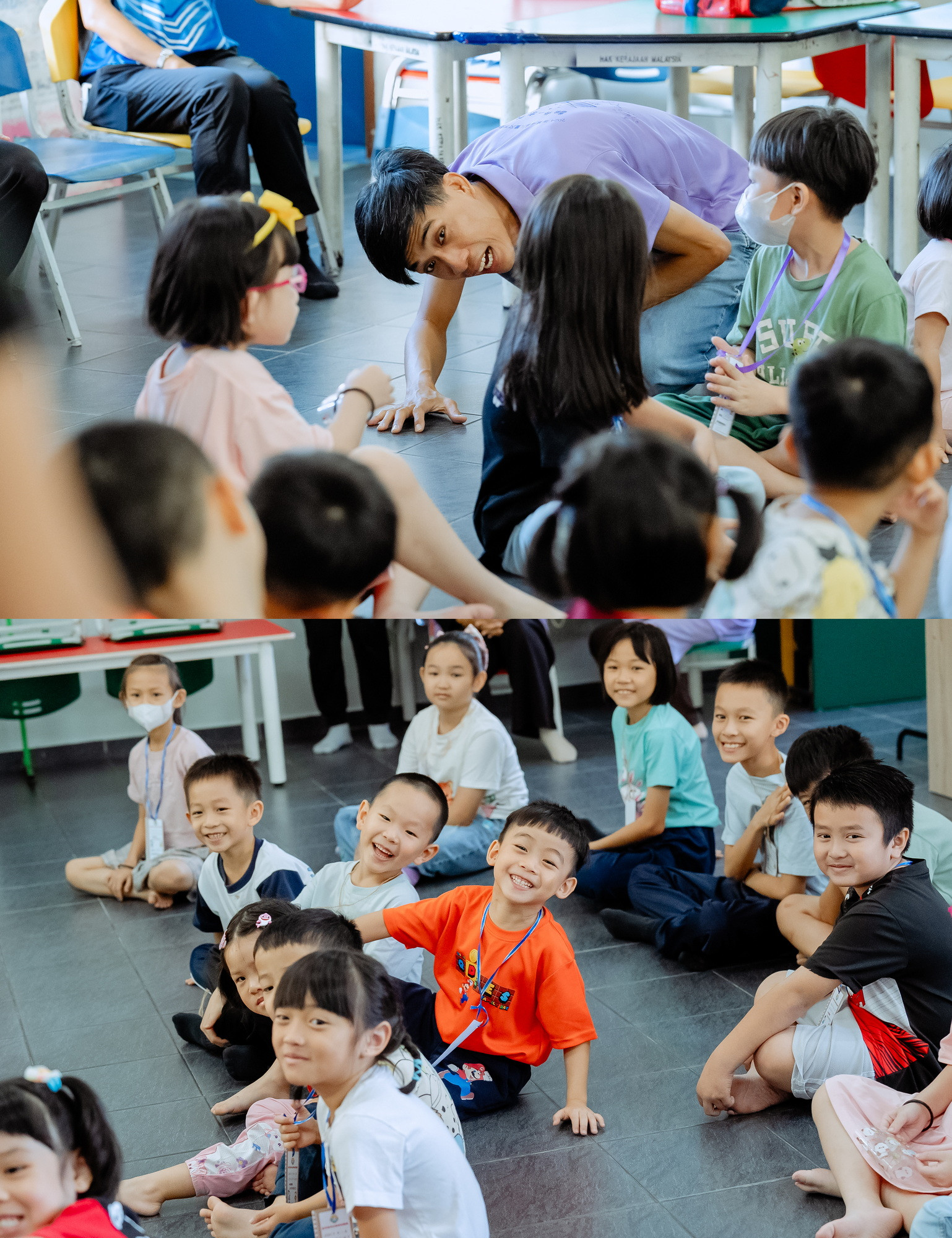 第十届儿童文学阅读营 student reading activity photo, social-media-ready frame frame 05, by Famous Bridal Kuantan