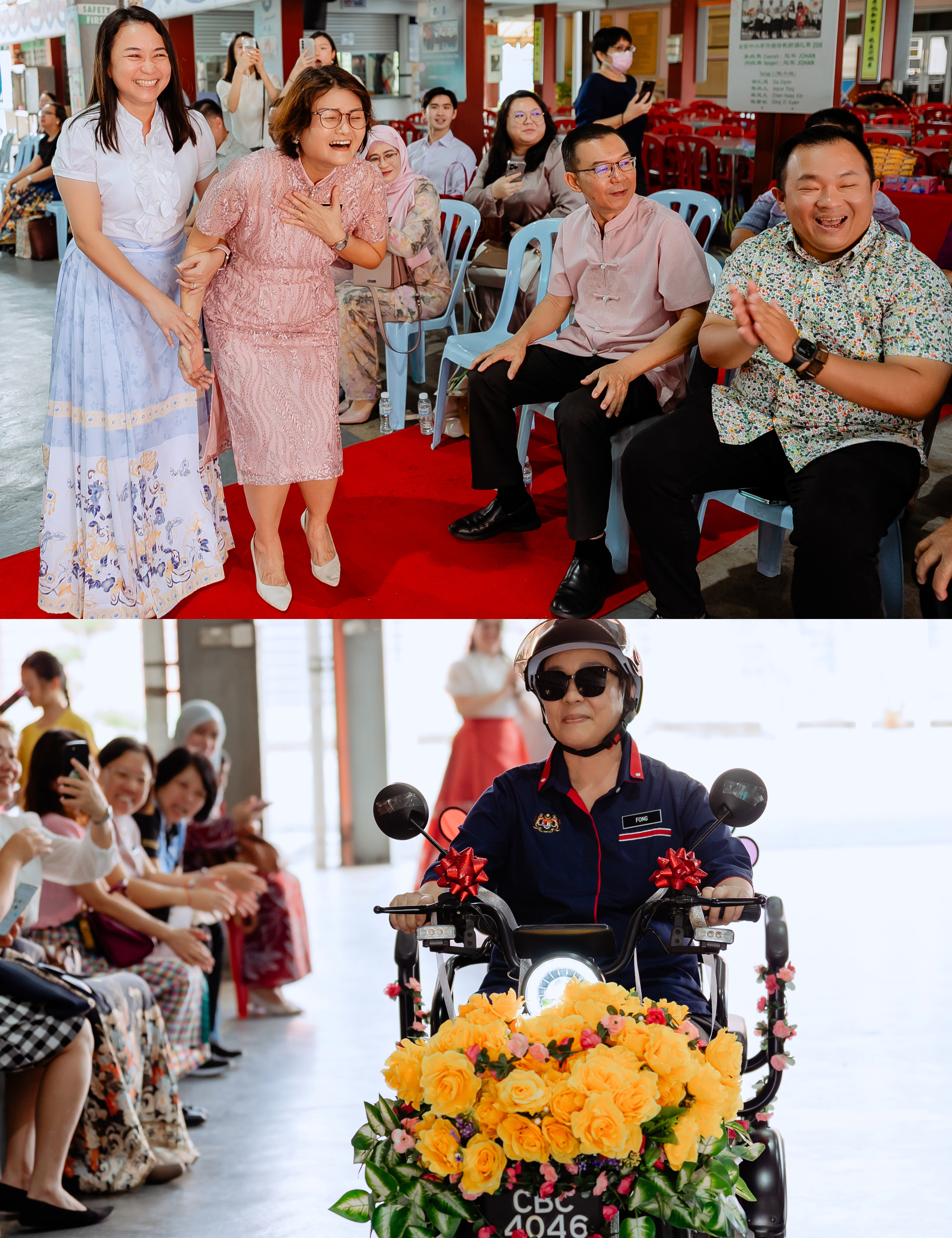 詹玉叶老师荣休欢送会 retirement farewell group photo, reporting image frame 12, by Famous Bridal Kuantan