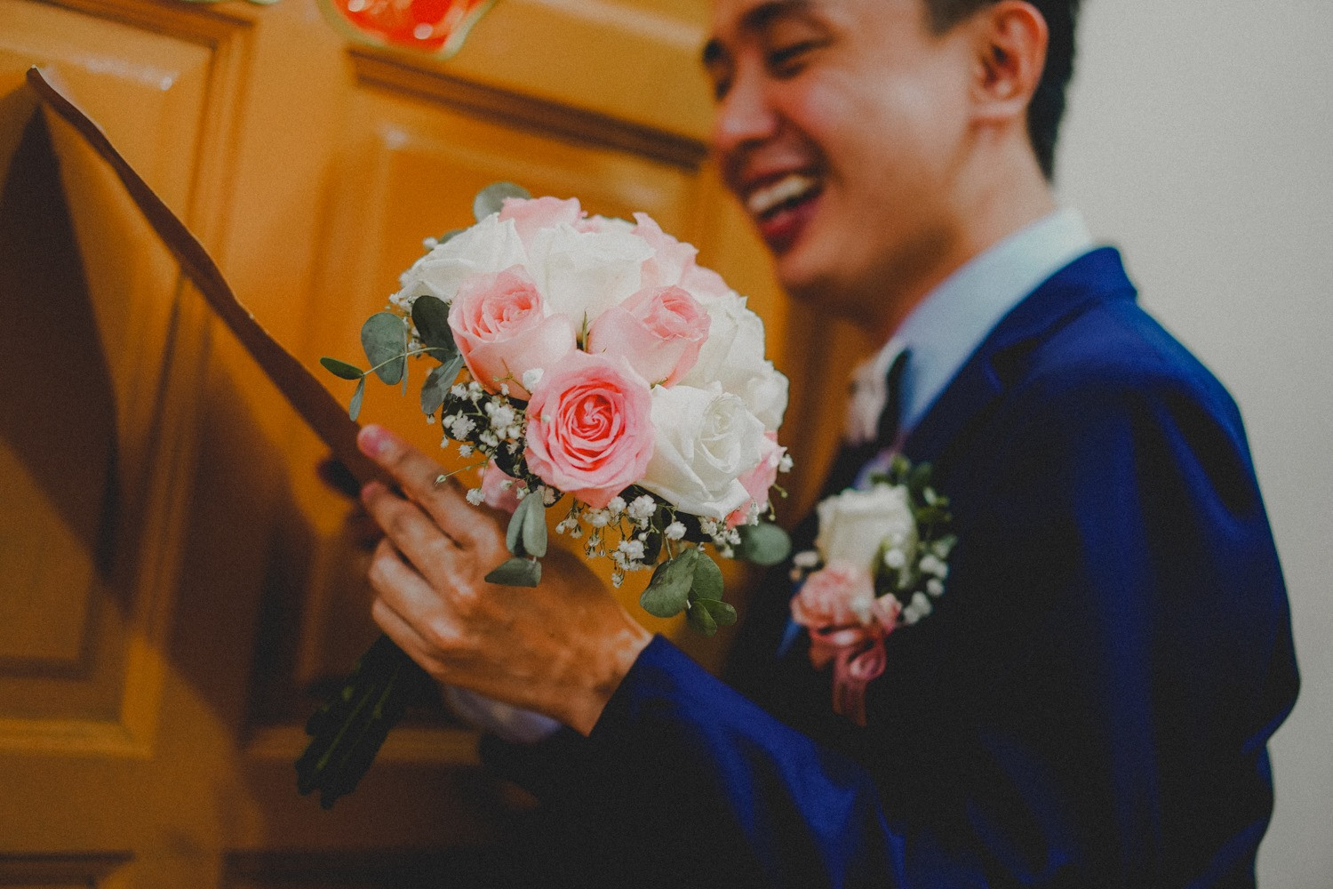 Guo Hao & Chee Ling groom preparation photography, natural movement frame 13, by Famous Bridal Kuantan