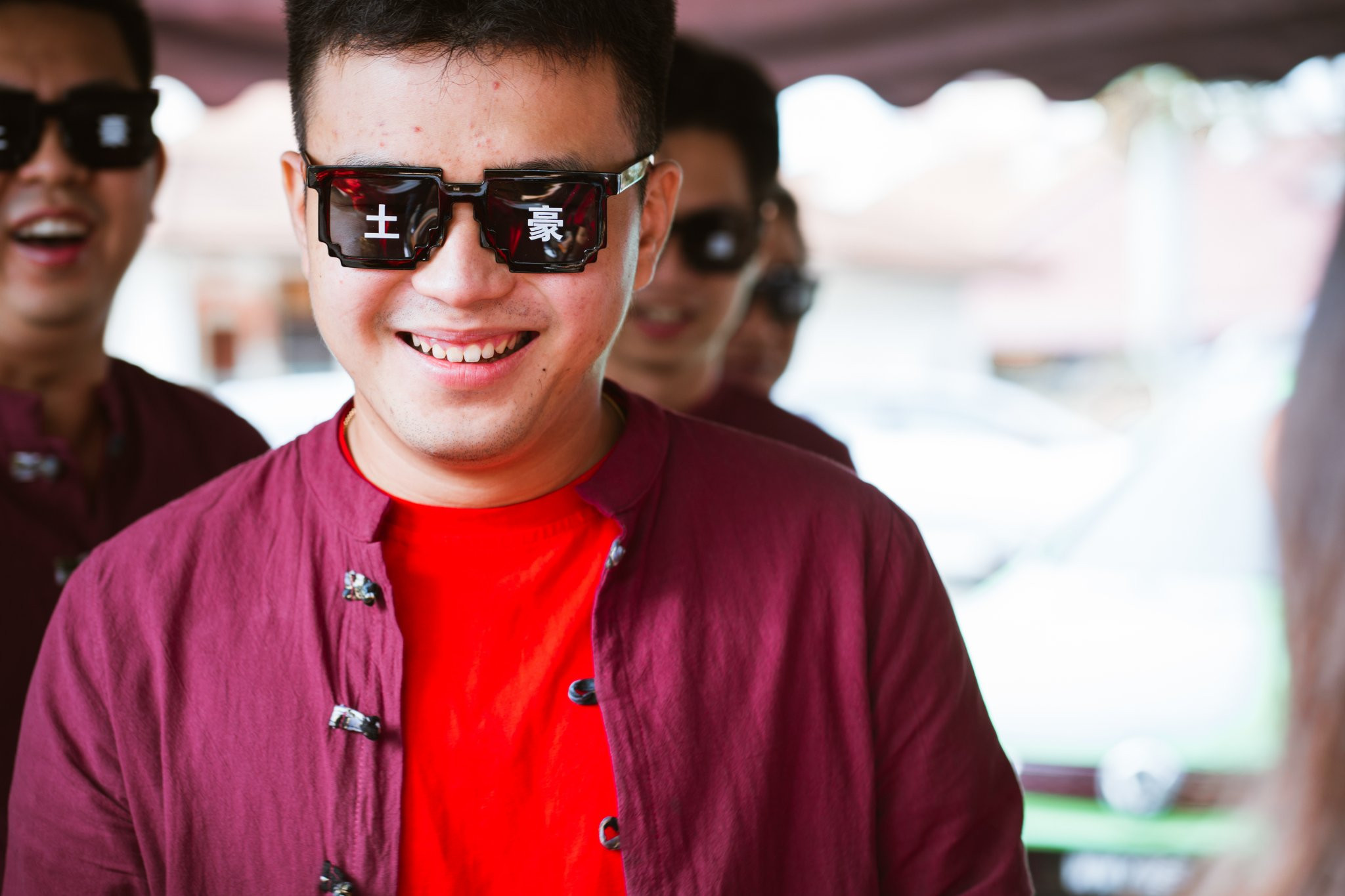 Jhonny & Michele wedding gate-crash game moment, celebration rhythm frame 07, by Famous Bridal Kuantan