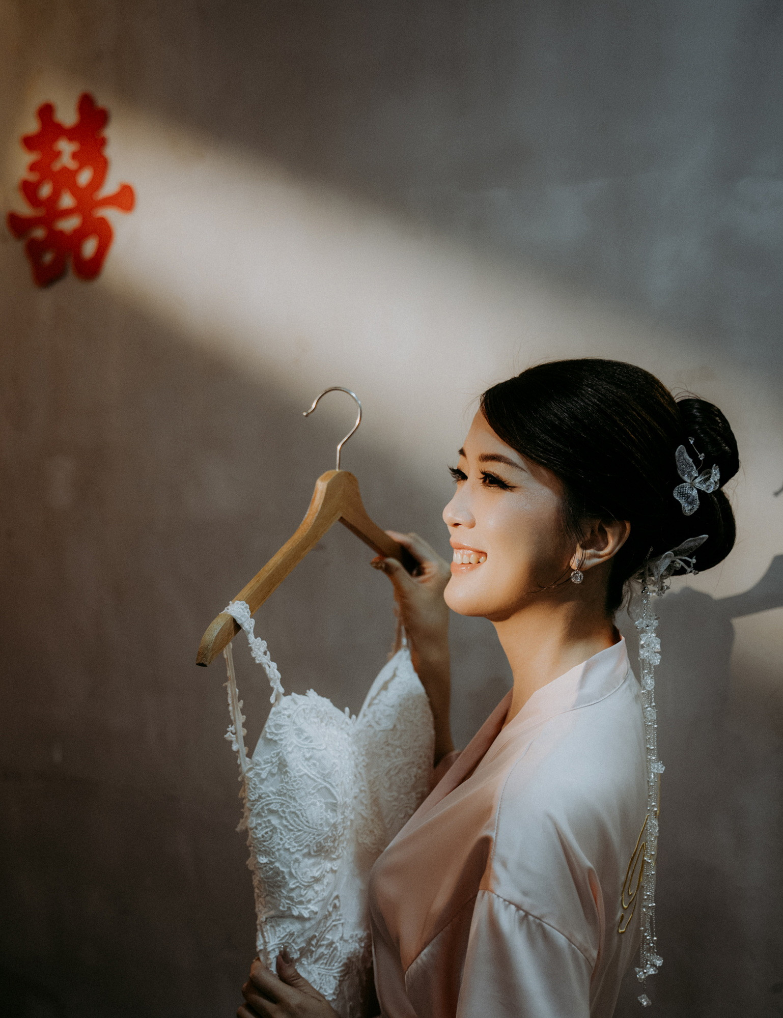 Kar Jun & Eve Lee Chinese tea ceremony blessing, family memory frame 03, by Famous Bridal Kuantan