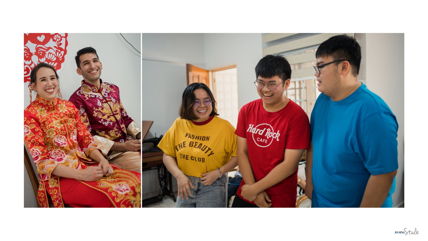 Mani & Hui Min candid wedding celebration moment, story opener frame 09, by Famous Bridal Kuantan
