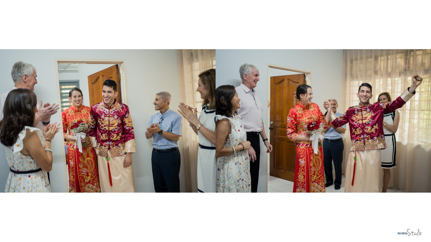 Mani & Hui Min wedding gate-crash game moment, celebration rhythm frame 07, by Famous Bridal Kuantan