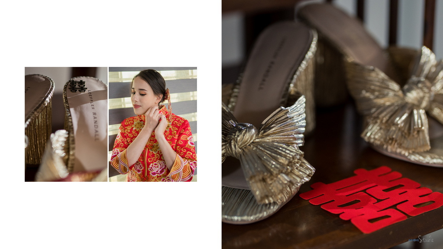 Mani & Hui Min opening wedding-day documentary moment, story opener frame 01, by Famous Bridal Kuantan