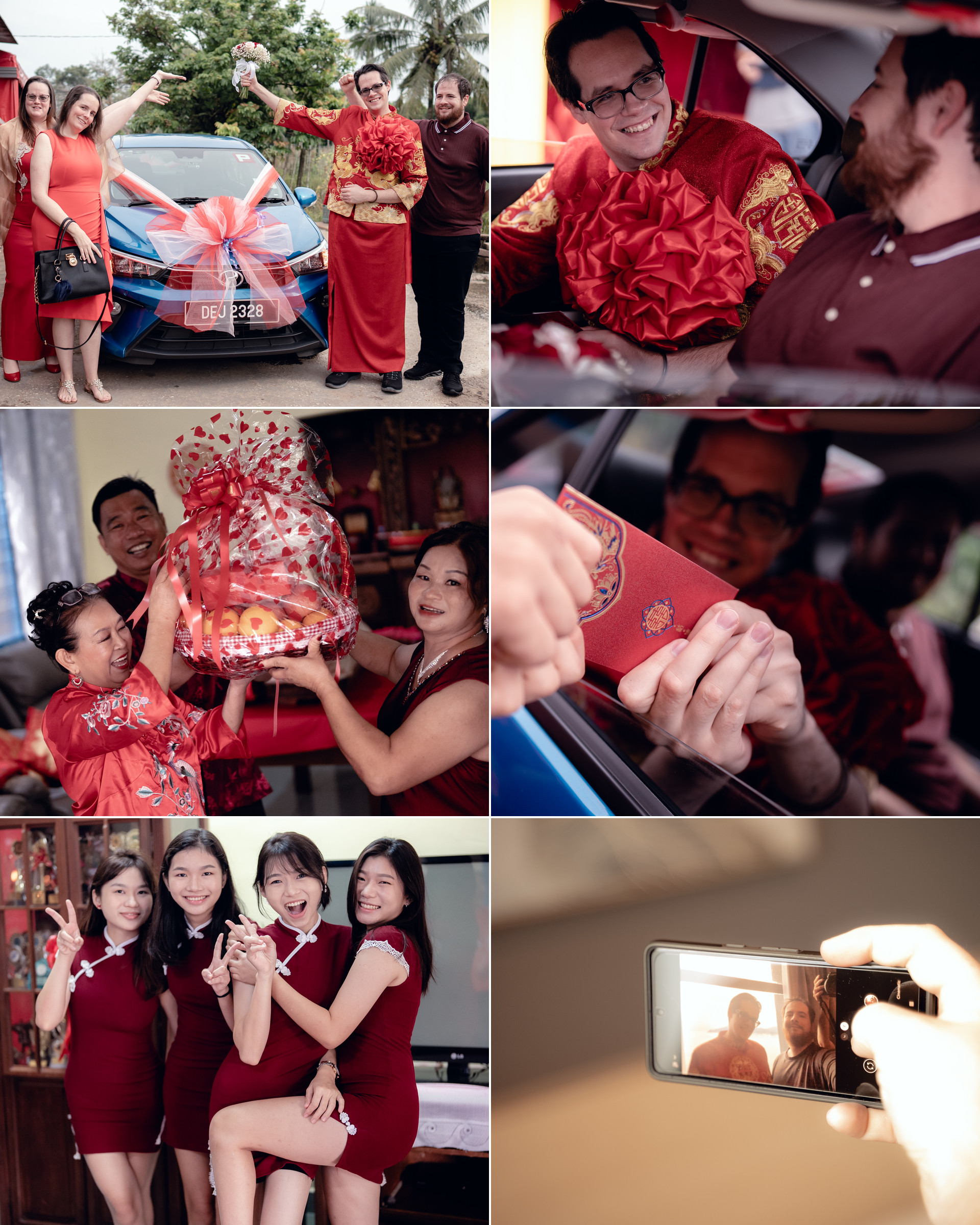 Robert & Wen Jing candid wedding celebration moment, story opener frame 09, by Famous Bridal Kuantan