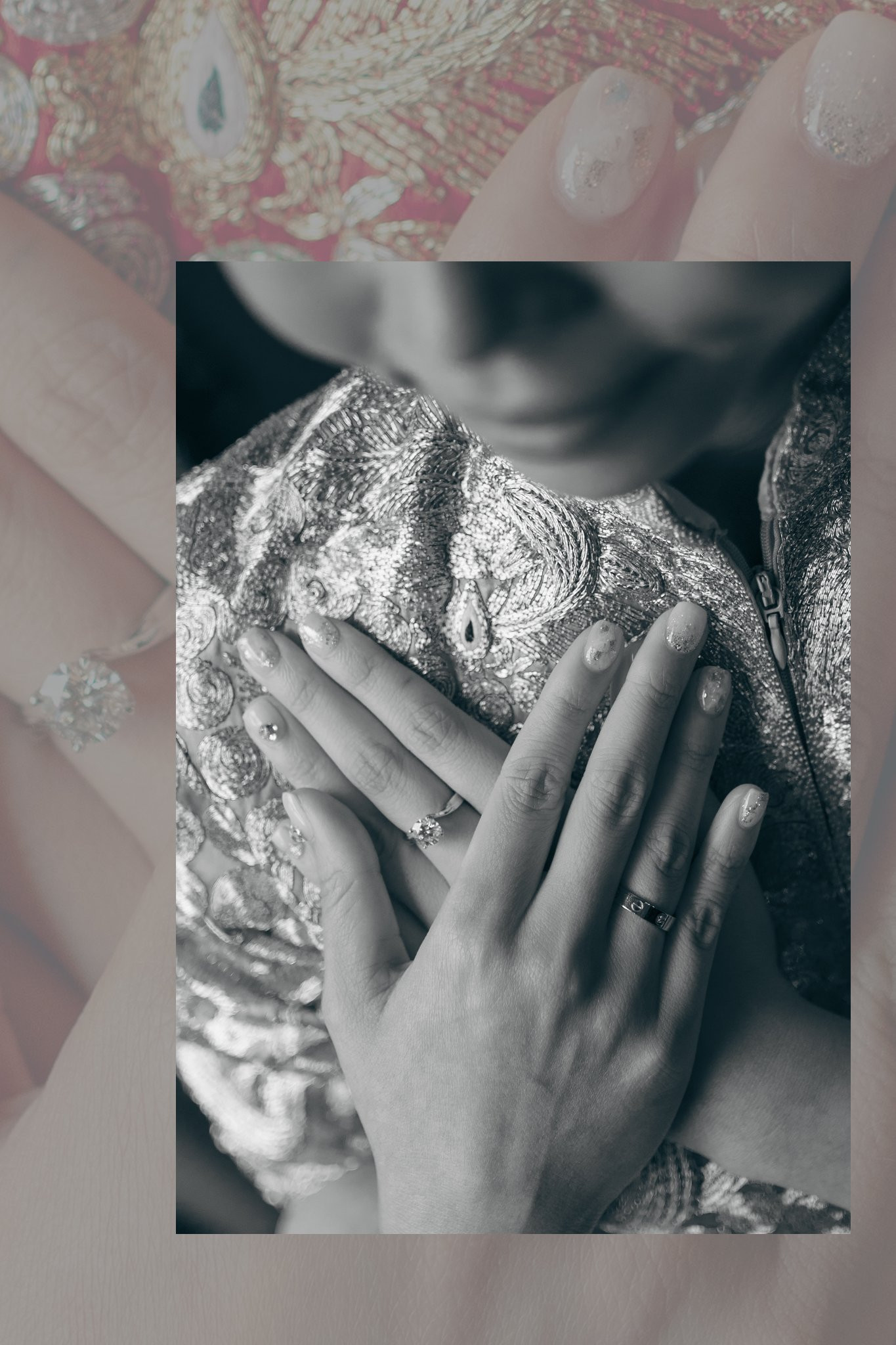 Sam & Jen bride preparation photography, album detail frame 12, by Famous Bridal Kuantan