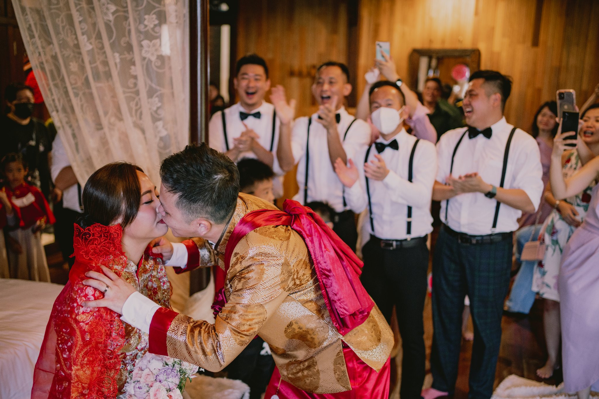 Sam & Jen wedding ceremony entrance, family memory frame 19, by Famous Bridal Kuantan
