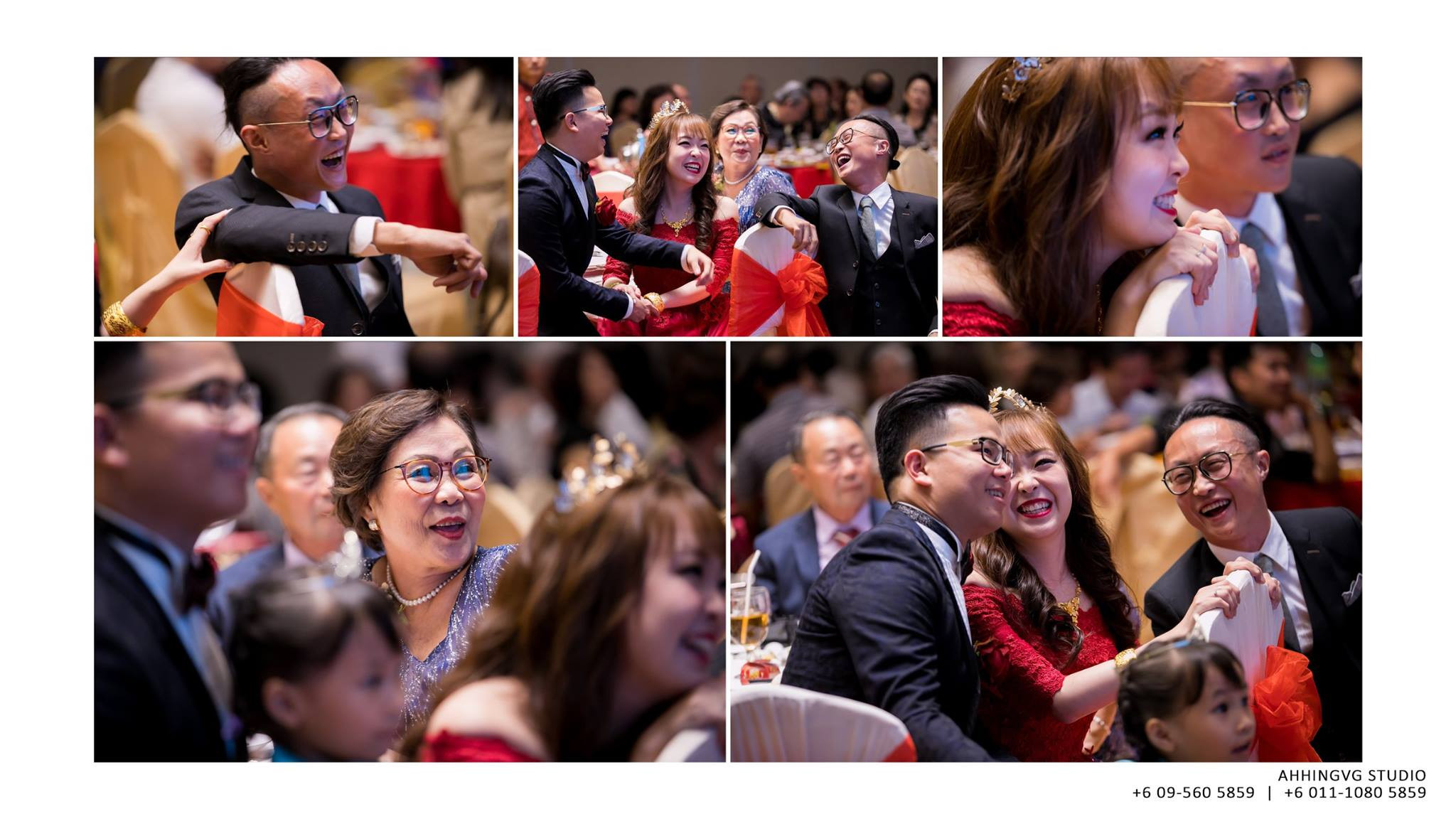 Seven & Janice family blessing wedding portrait, guided portrait sequence frame 06, by Famous Bridal Kuantan