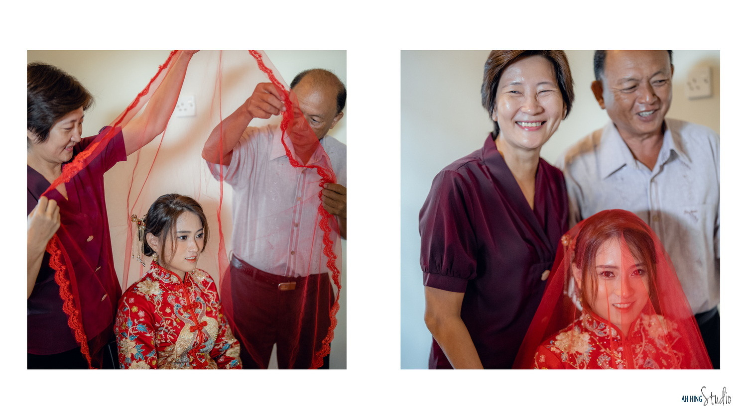Wuh Hou & Sze Minn wedding ceremony entrance, family memory frame 19, by Famous Bridal Kuantan