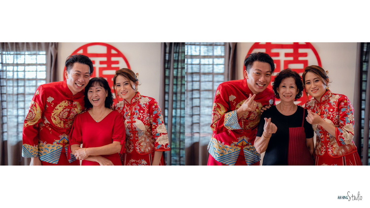 Wuh Hou & Sze Minn traditional Chinese wedding detail, guided portrait sequence frame 70, by Famous Bridal Kuantan