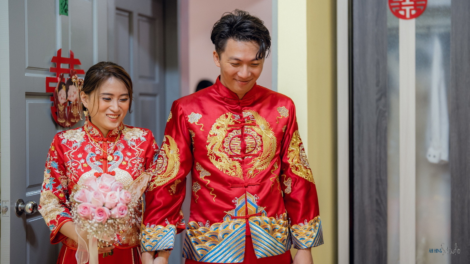 Wuh Hou & Sze Minn wedding reception detail, album detail frame 108, by Famous Bridal Kuantan