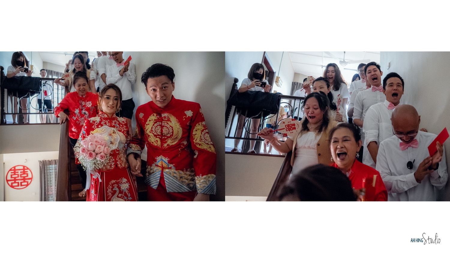 Wuh Hou & Sze Minn romantic wedding couple portrait, album detail frame 60, by Famous Bridal Kuantan