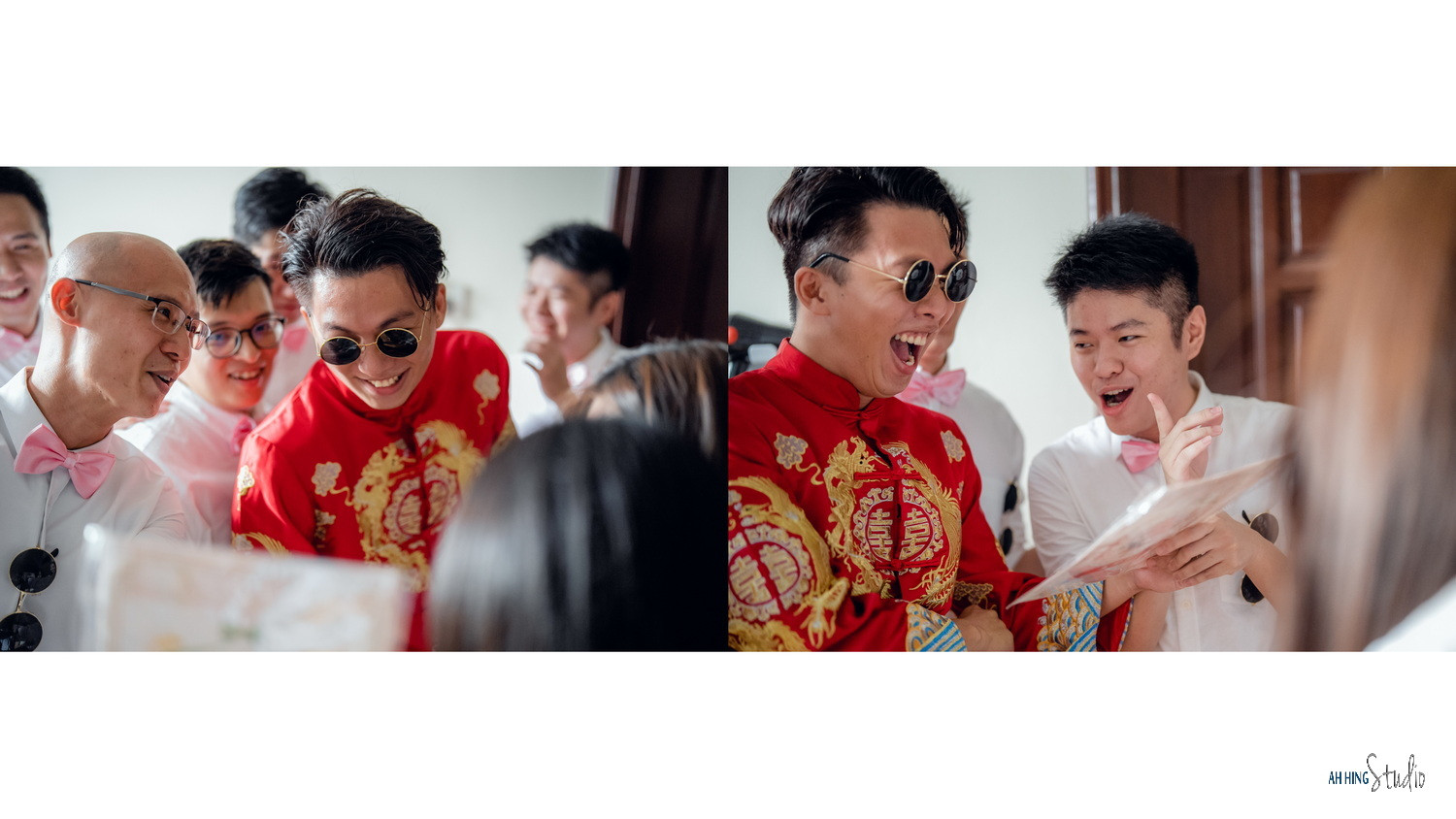 Wuh Hou & Sze Minn Chinese tea ceremony blessing, family memory frame 43, by Famous Bridal Kuantan