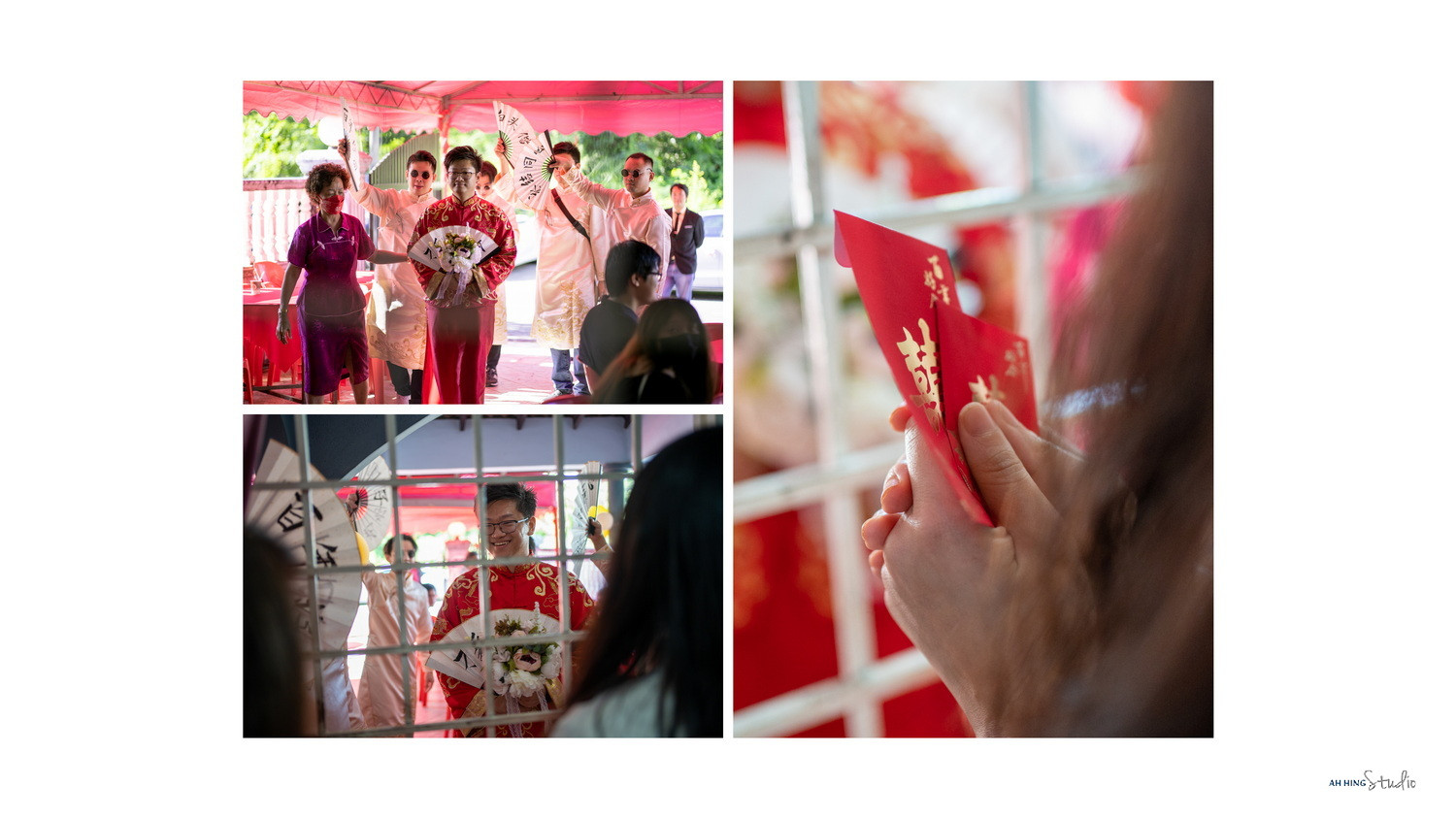 Zhen Hui & May Lee wedding gate-crash game moment, celebration rhythm frame 47, by Famous Bridal Kuantan