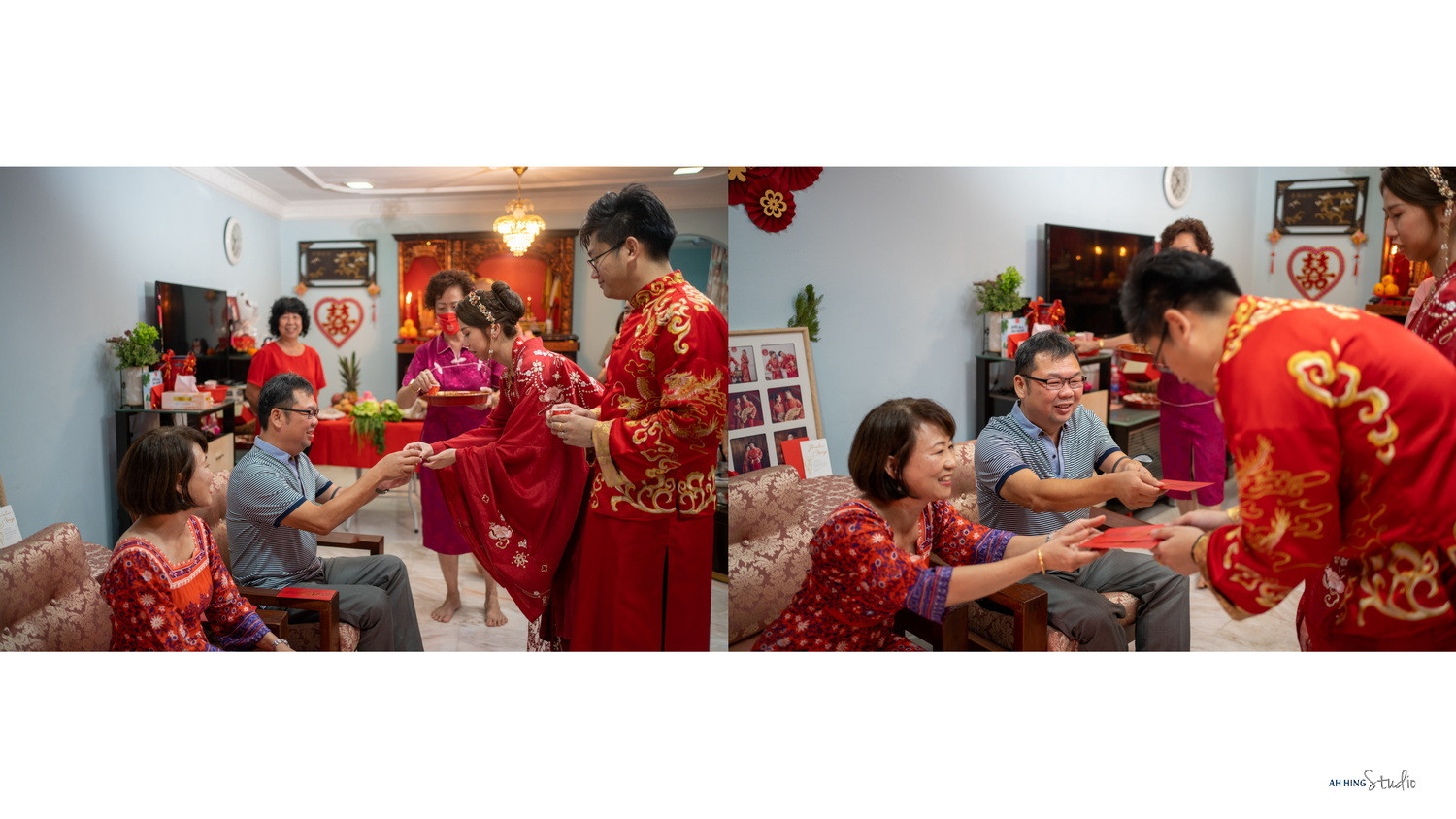 Zhen Hui & May Lee wedding gate-crash game moment, celebration rhythm frame 87, by Famous Bridal Kuantan