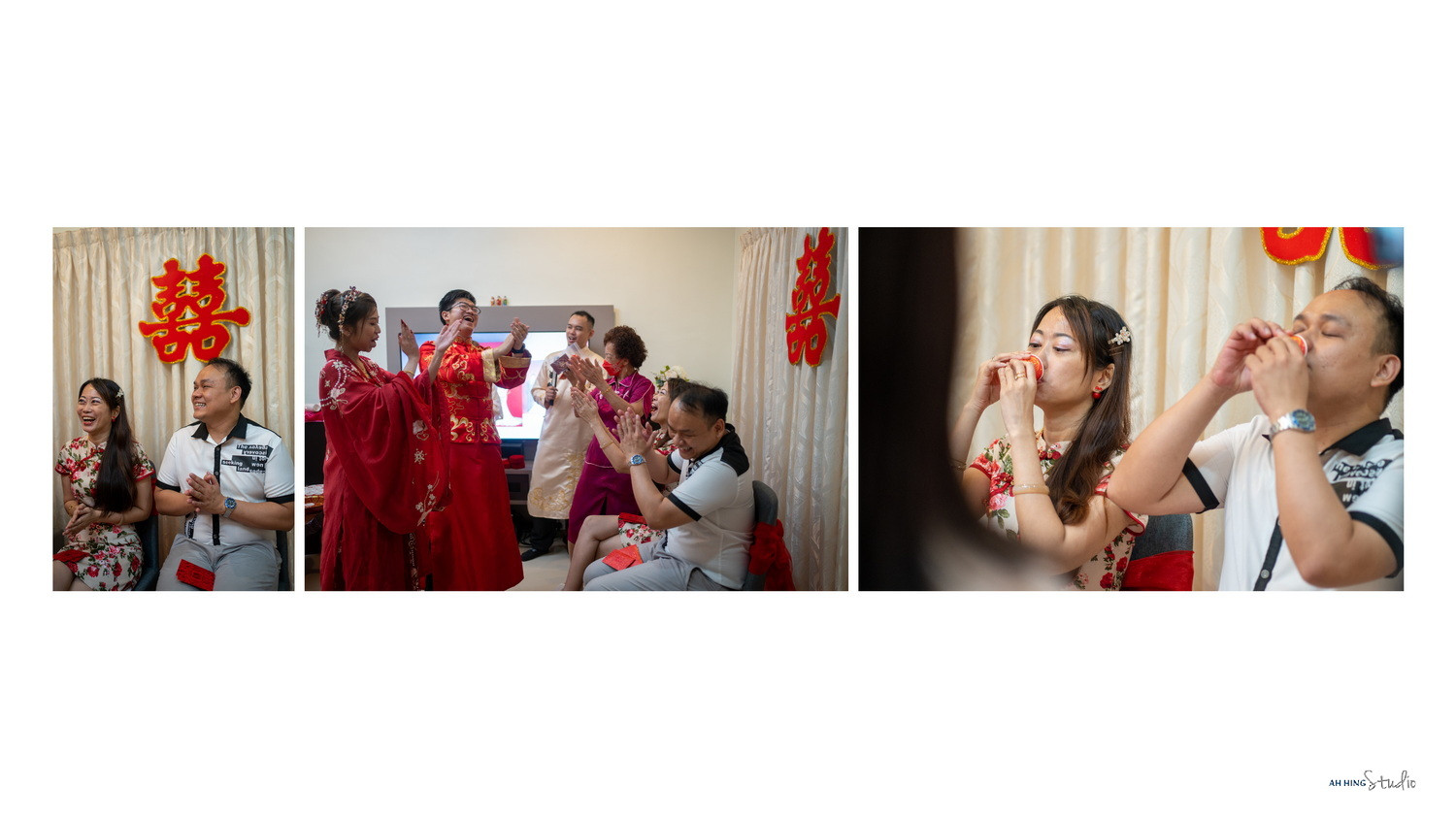 Zhen Hui & May Lee traditional Chinese wedding detail, quiet in-between moment frame 130, by Famous Bridal Kuantan