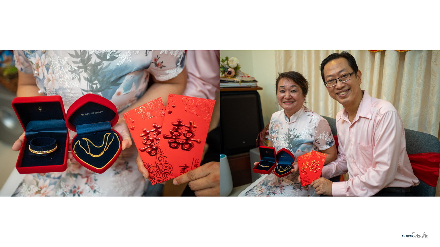 Zhen Hui & May Lee opening wedding-day documentary moment, story opener frame 121, by Famous Bridal Kuantan