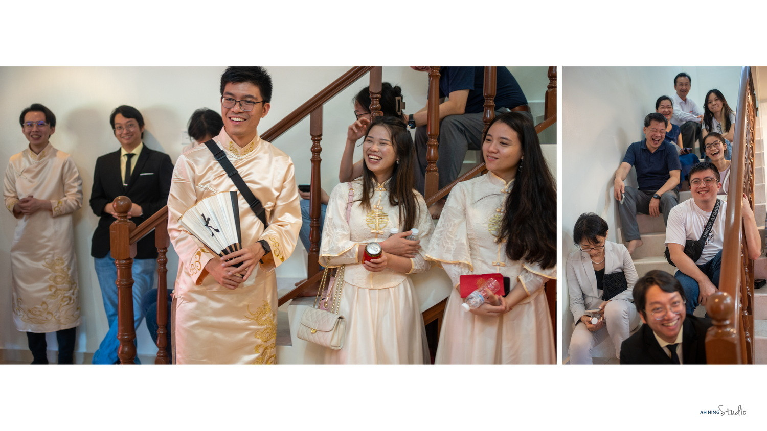 Zhen Hui & May Lee wedding reception detail, documentary transition frame 128, by Famous Bridal Kuantan